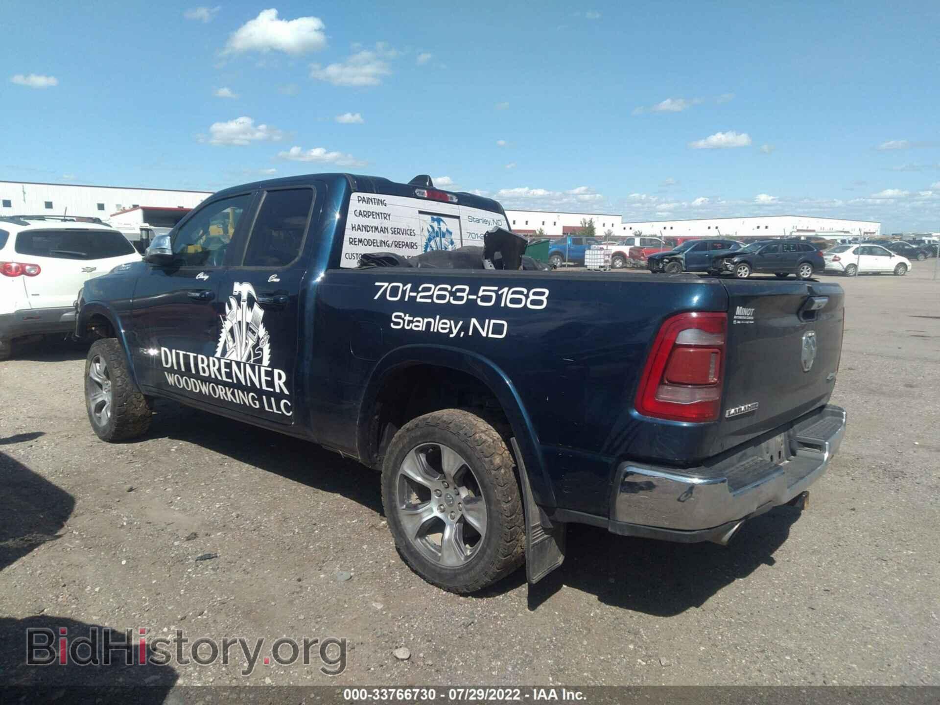 2019 RAM 1500 - VIN: 1C6SRFDT9KN795844 - Фото 3