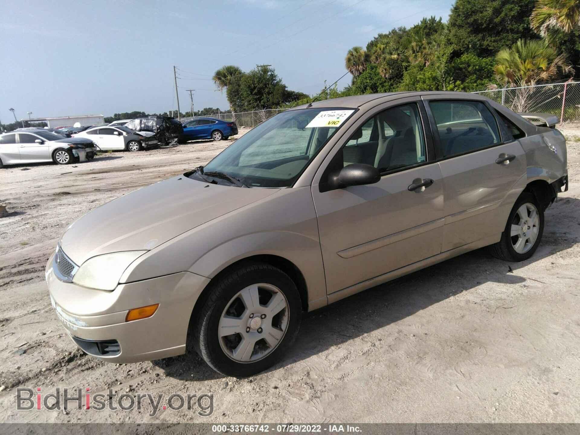 2007 FORD FOCUS - VIN: 1FAFP34N77W124258 - Фото 2