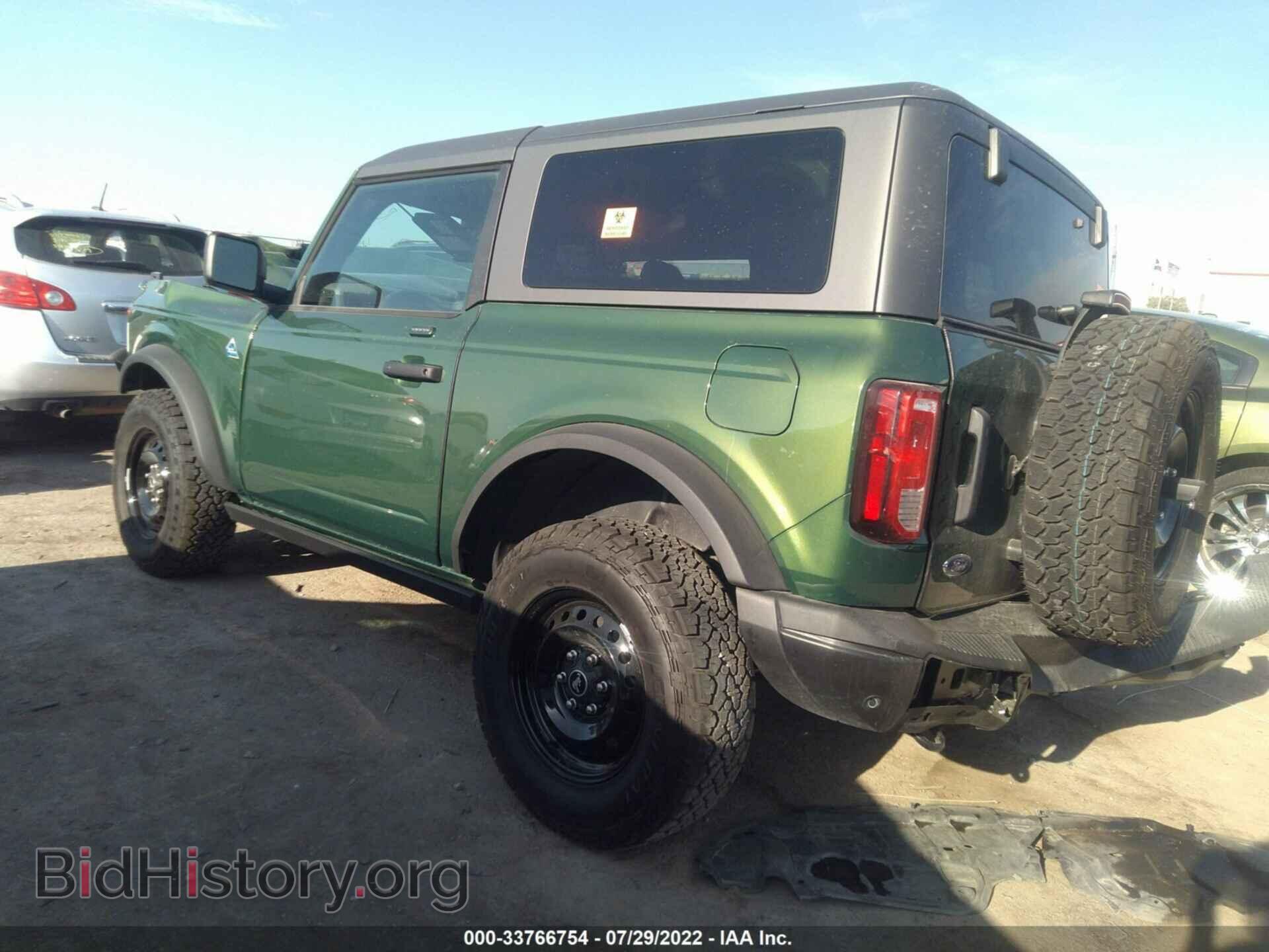 2022 FORD BRONCO - VIN: 1FMDE5AH9NLB06274 - Фото 3