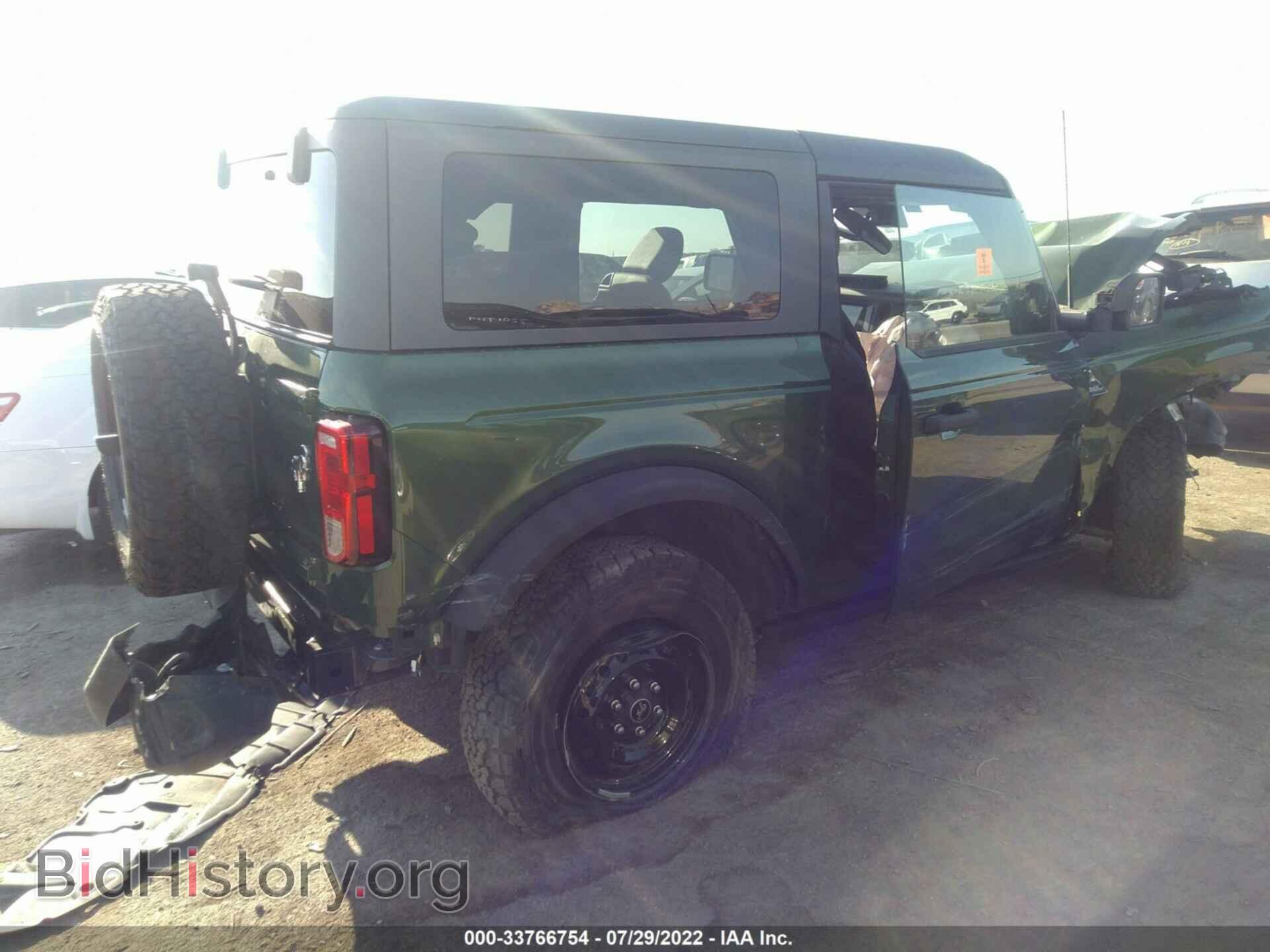 2022 FORD BRONCO - VIN: 1FMDE5AH9NLB06274 - Фото 4