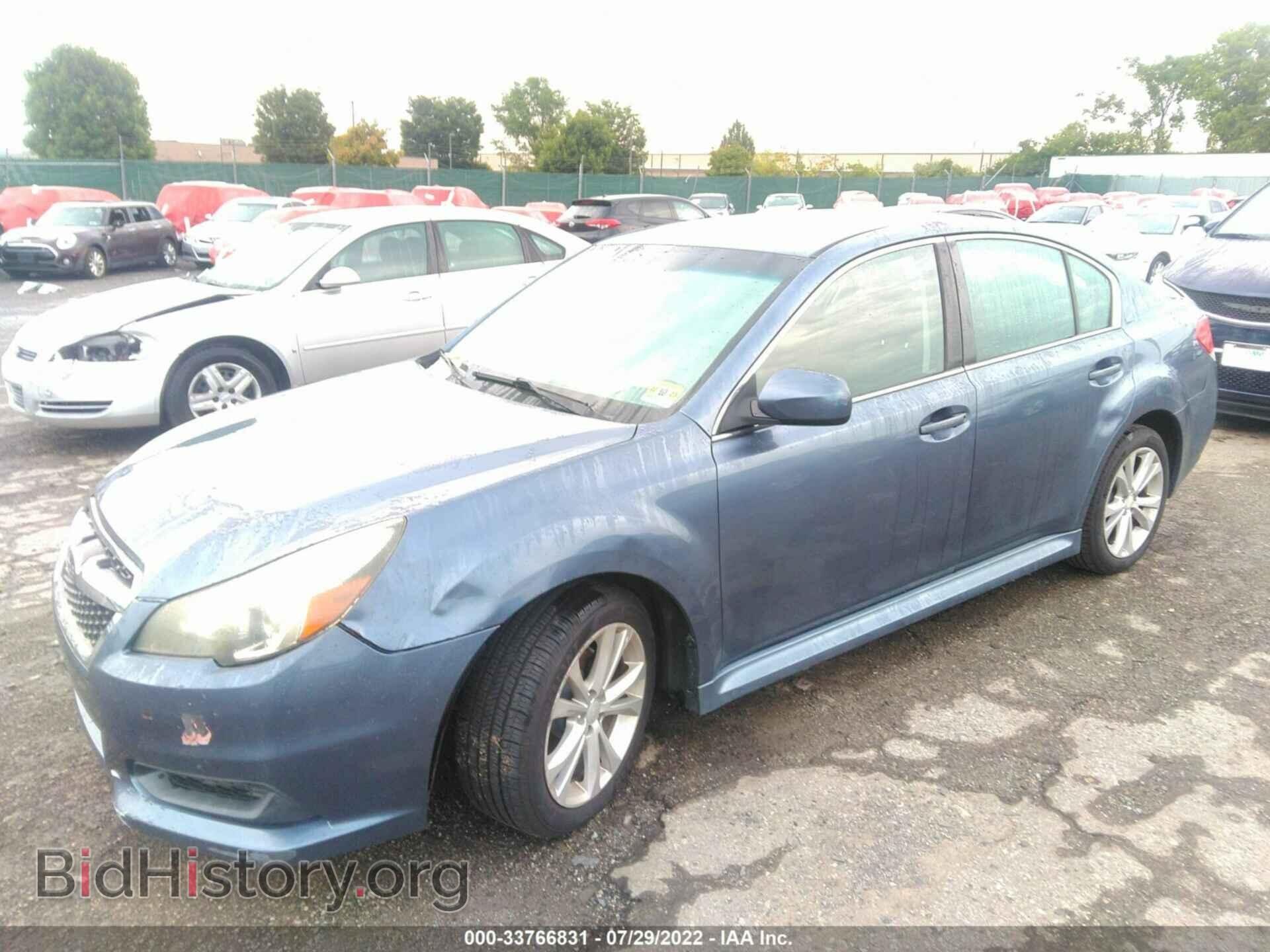 2013 SUBARU LEGACY - VIN: 4S3BMBB68D3005025 - Фото 2