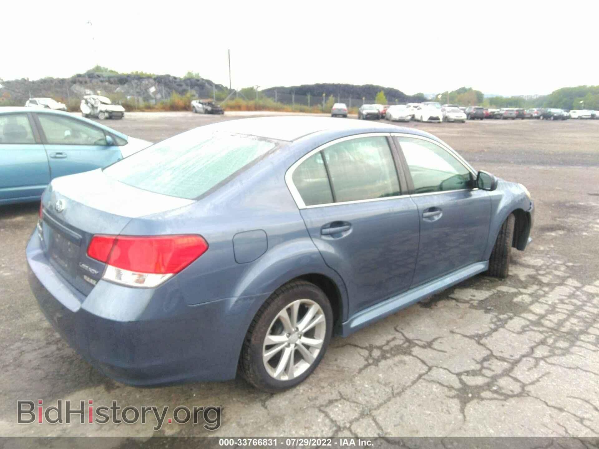 2013 SUBARU LEGACY - VIN: 4S3BMBB68D3005025 - Фото 4