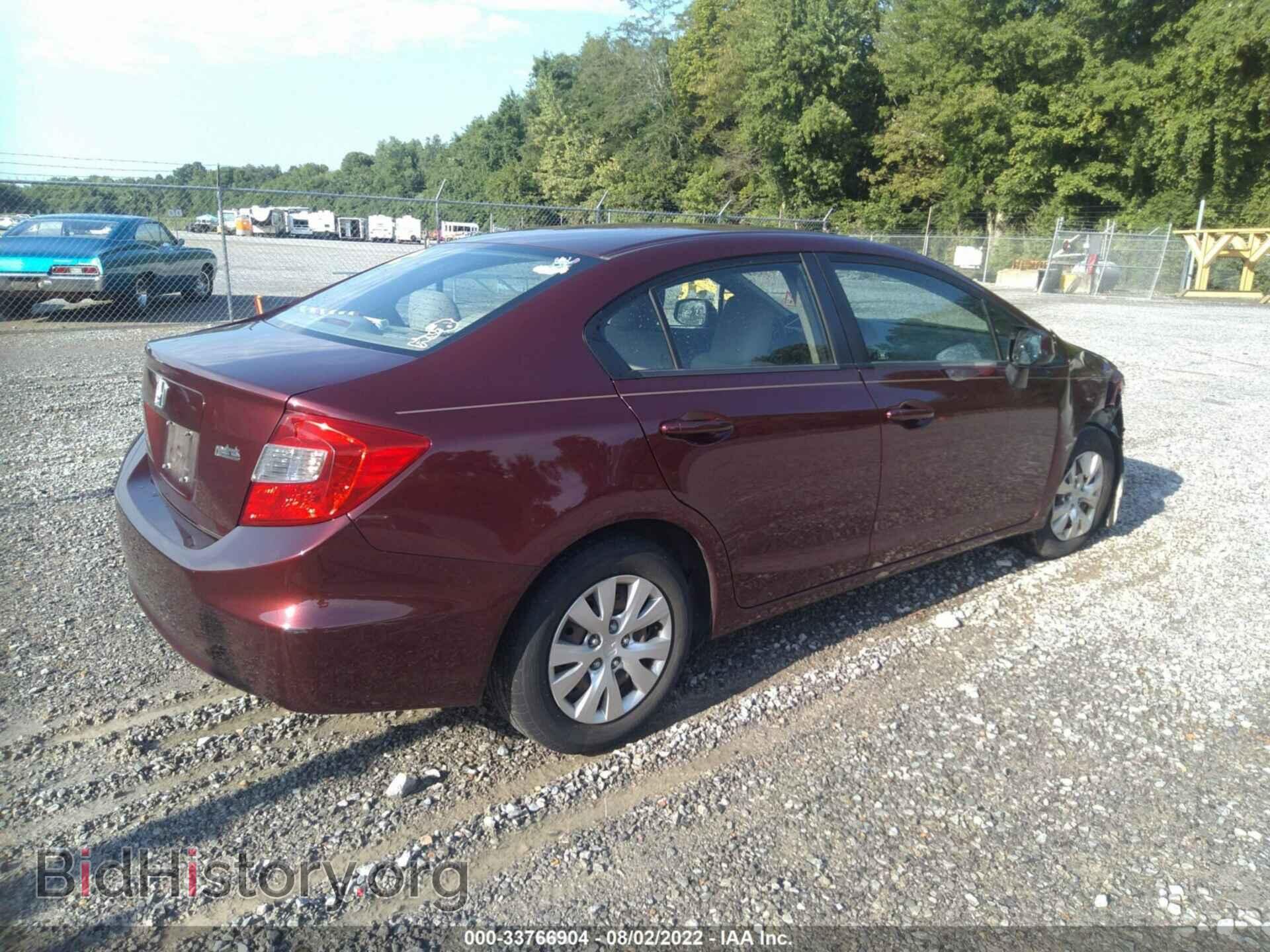 2012 HONDA CIVIC SDN - VIN: 19XFB2F59CE025106 - Фото 4