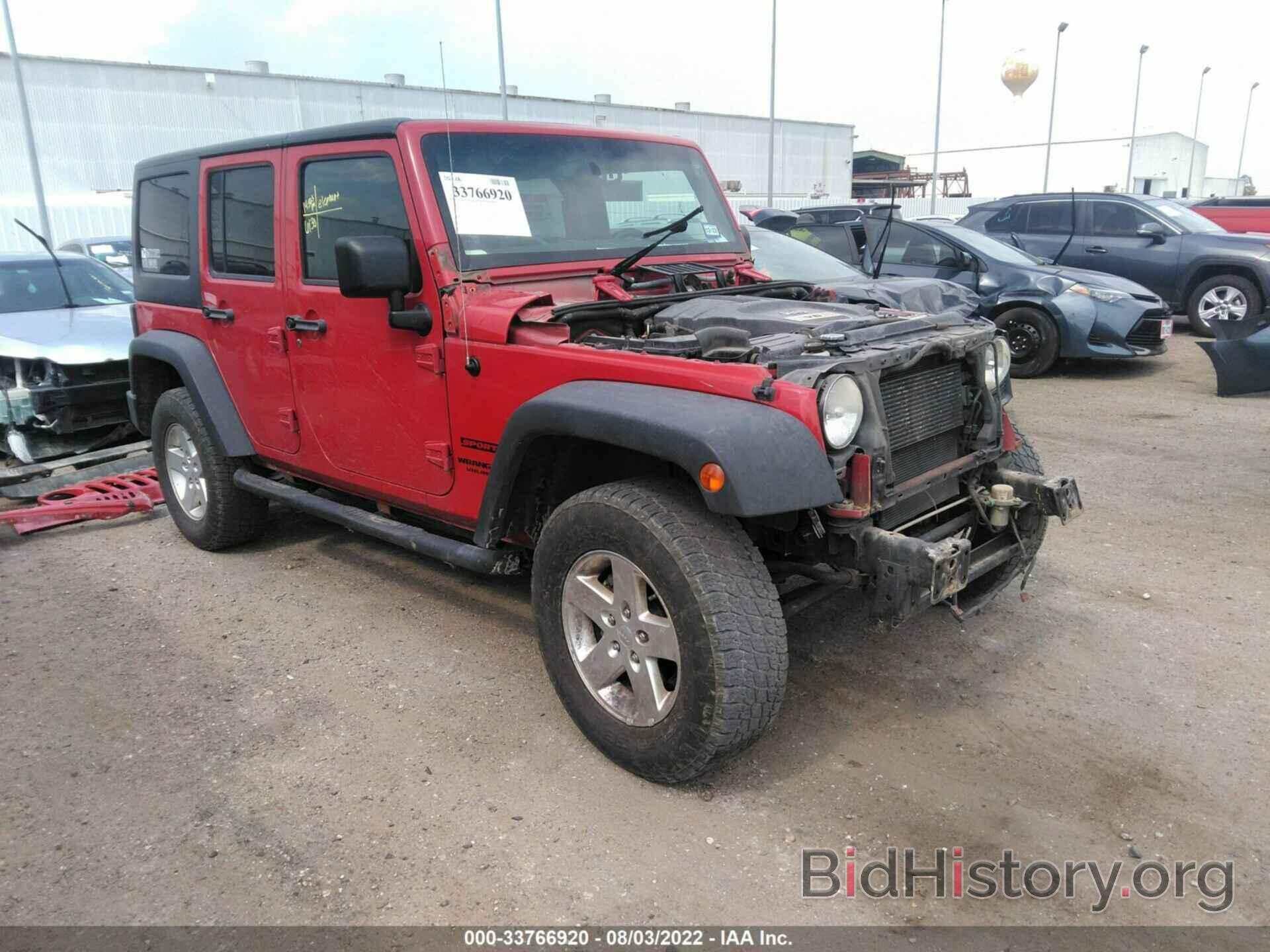 Photo 1C4BJWDG1EL177114 - JEEP WRANGLER UNLIMITED 2014