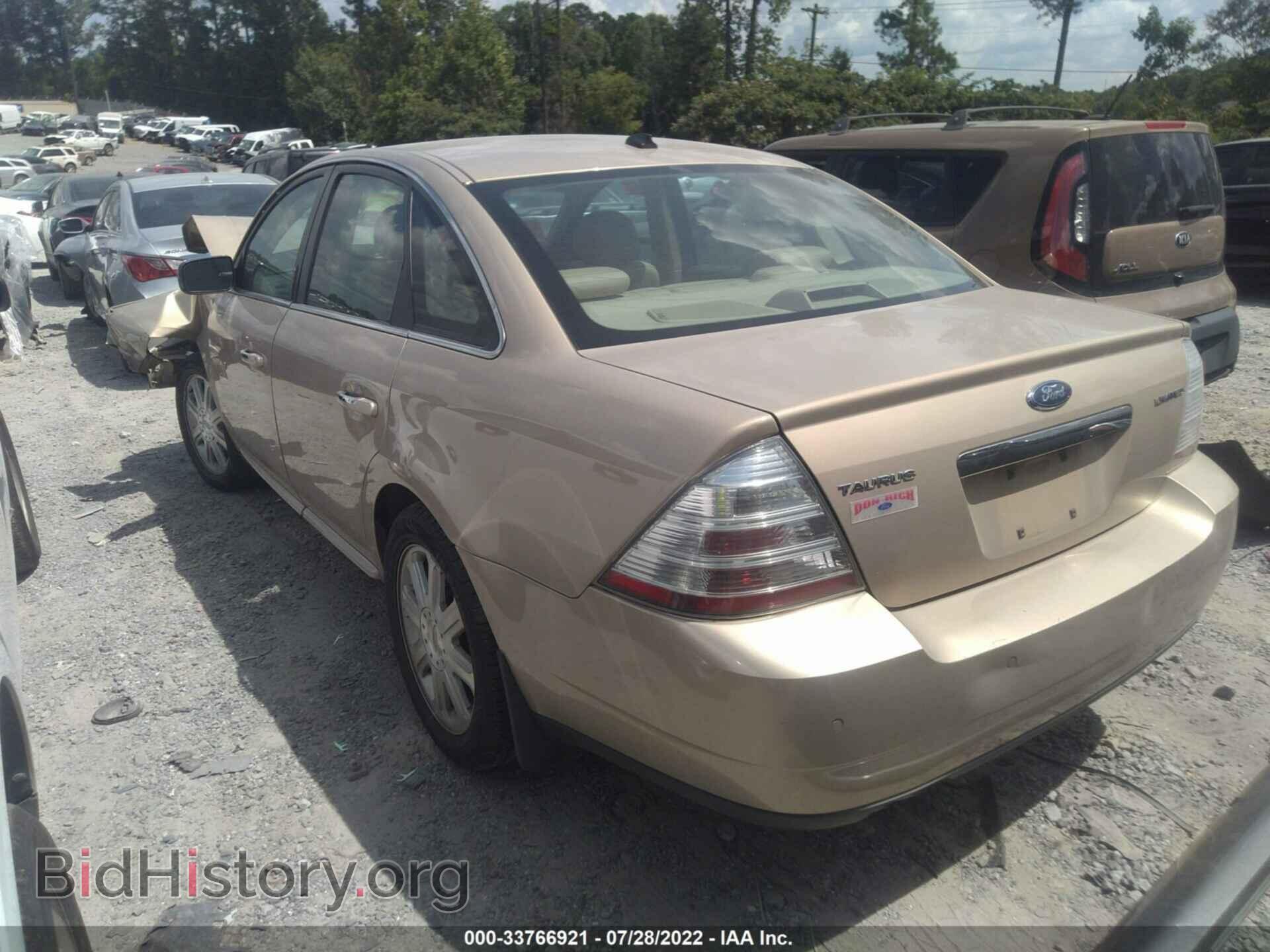 2008 FORD TAURUS - VIN: 1FAHP25W28G107146 - Фото 3