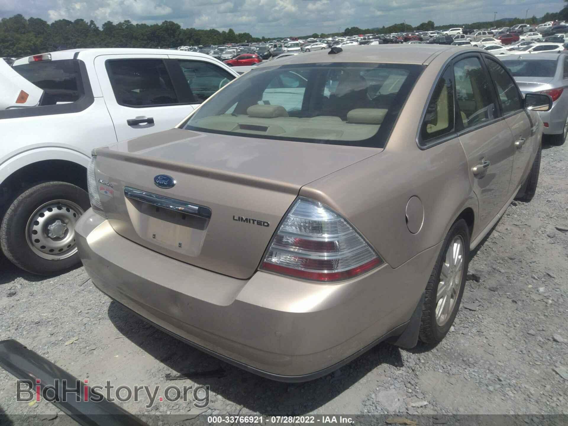 2008 FORD TAURUS - VIN: 1FAHP25W28G107146 - Фото 4