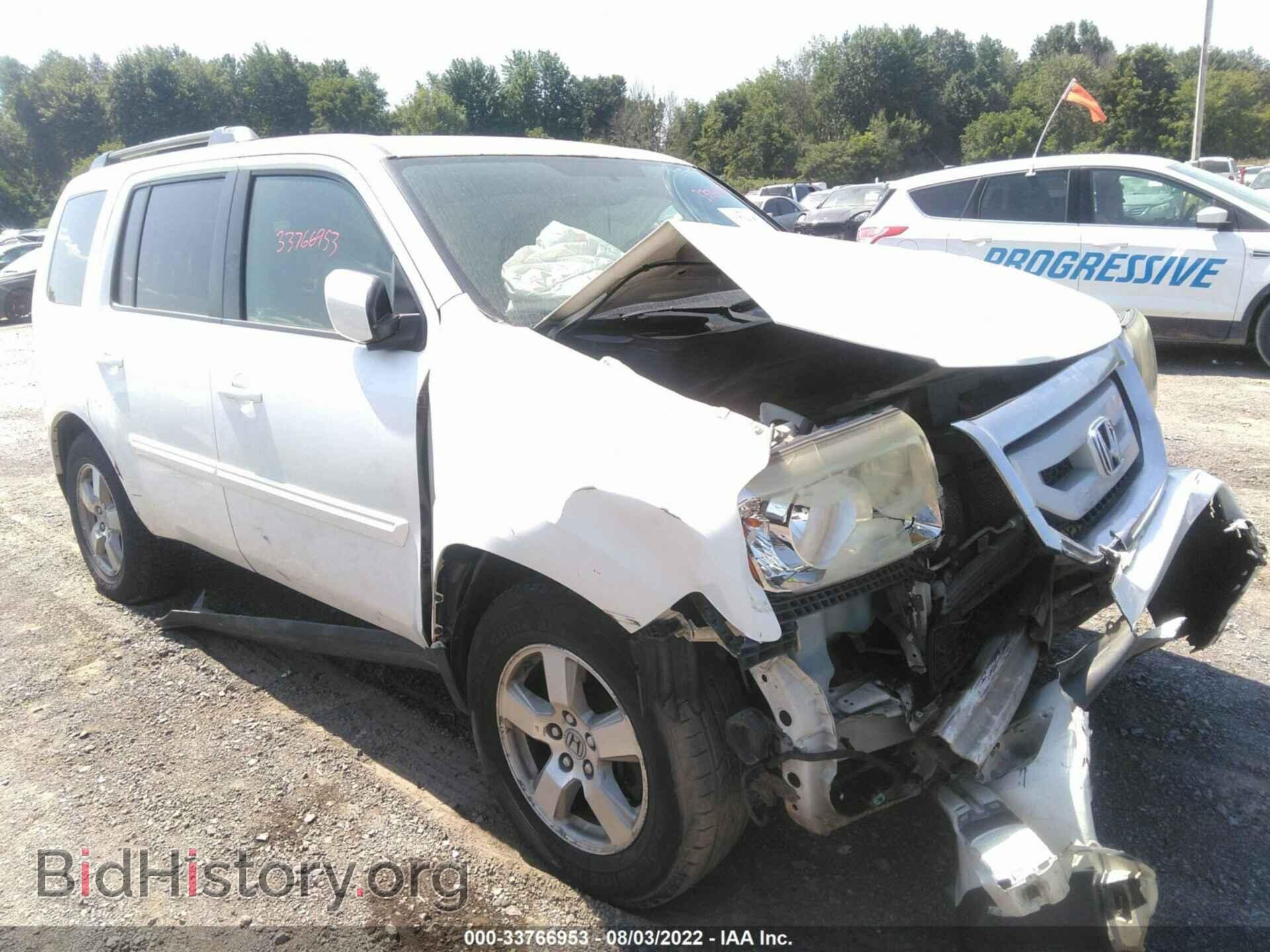 Photo 5FNYF48439B020550 - HONDA PILOT 2009