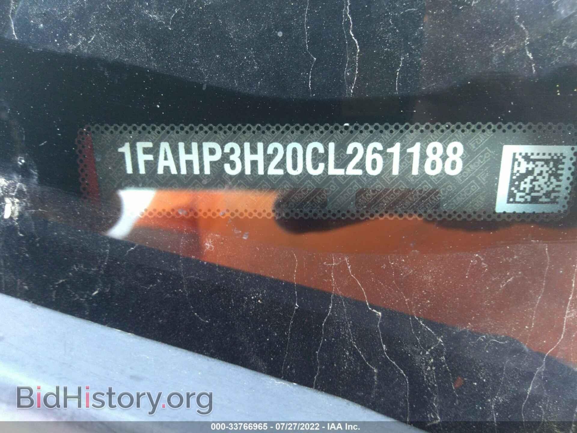 2012 FORD FOCUS - VIN: 1FAHP3H20CL261188 - Фото 9