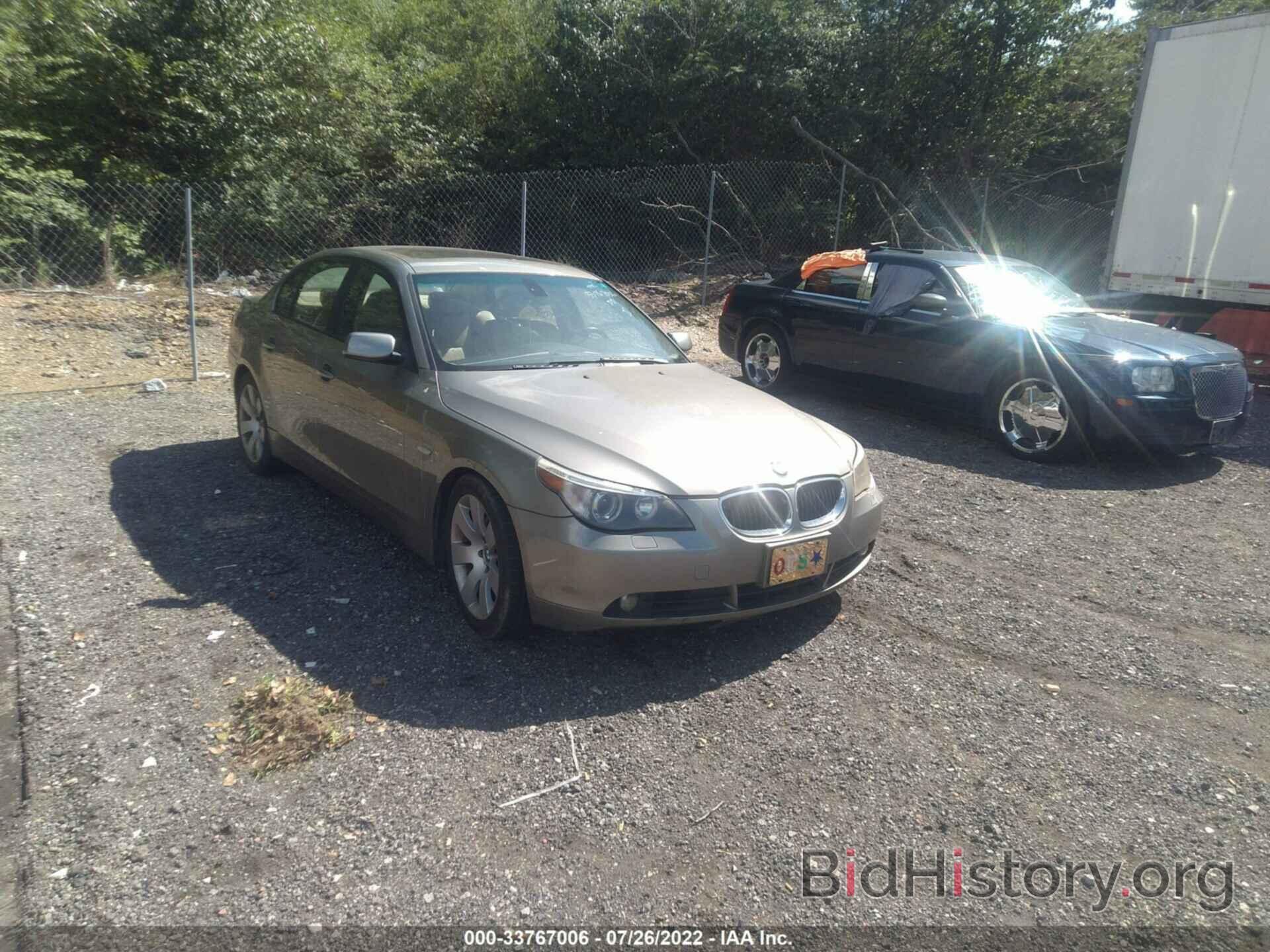 Photo WBANE73586CM30855 - BMW 5 SERIES 2006