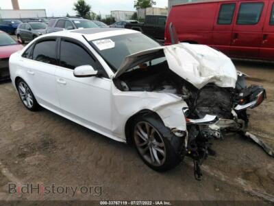 2013 Audi S4 Premium Plus, white — VIN WAUDGAFL1DA074979, IAAI
