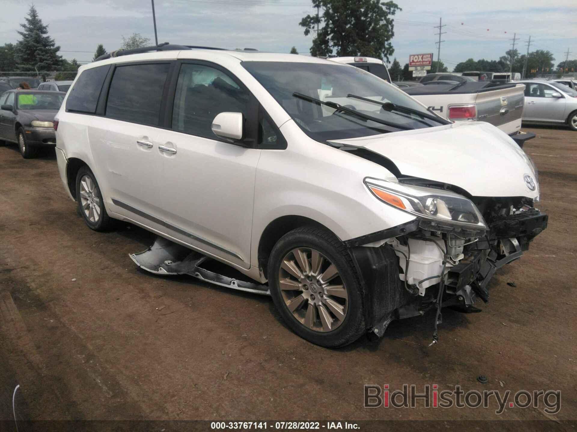 Photo 5TDDK3DC7FS113032 - TOYOTA SIENNA 2015