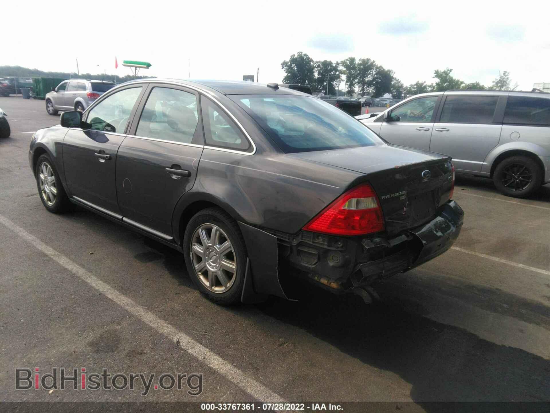 2007 FORD FIVE HUNDRED - VIN: 1FAHP28167G102434 - Фото 3