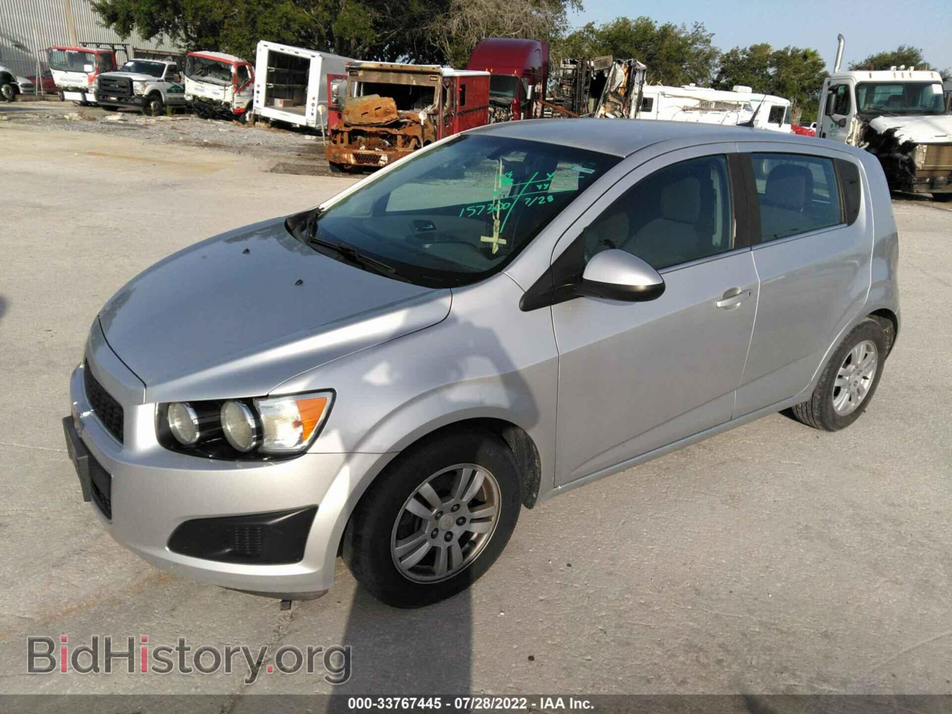 2014 CHEVROLET SONIC - VIN: 1G1JC6SH2E4100384 - Фото 2