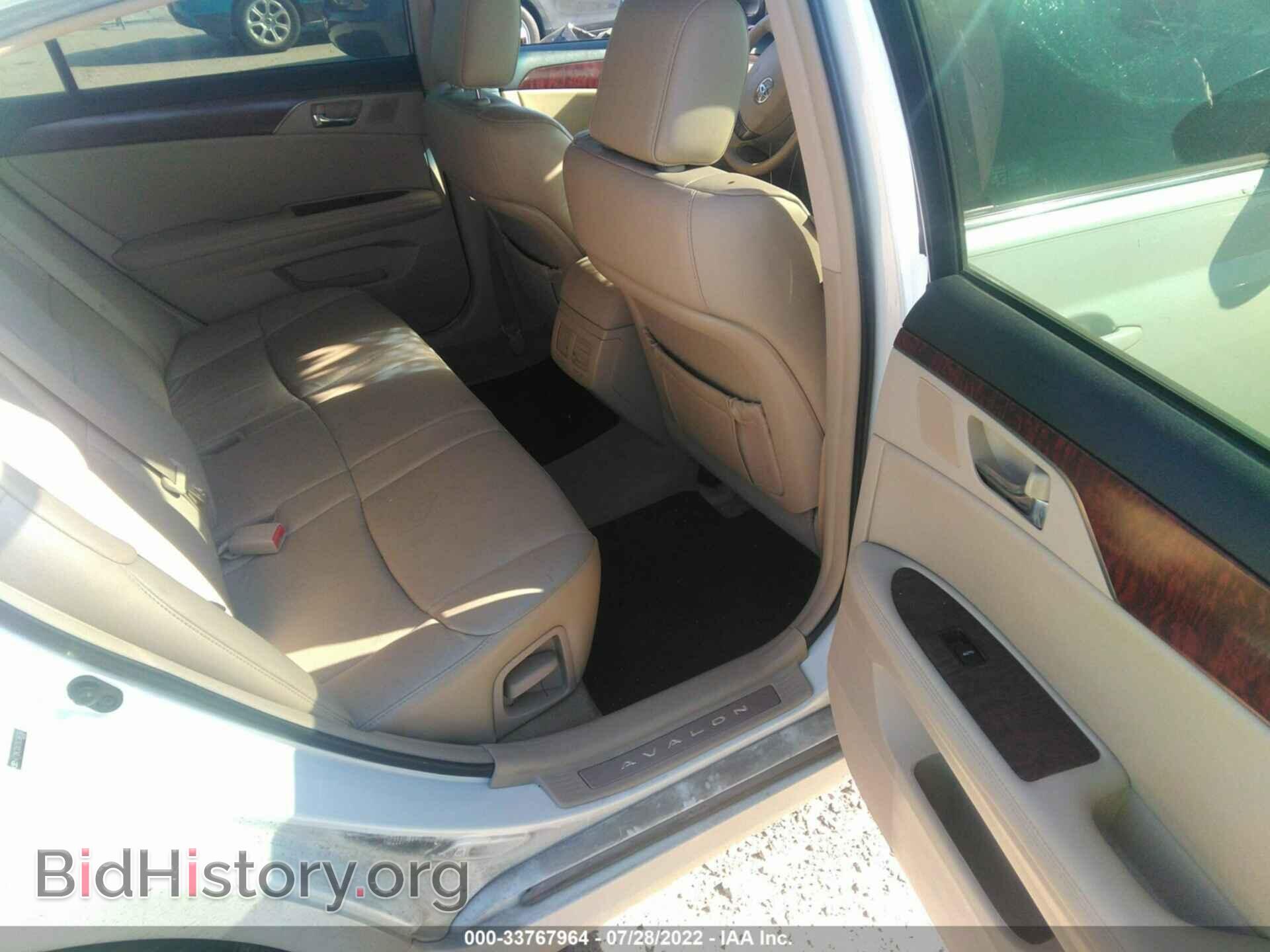 2011 TOYOTA AVALON - VIN: 4T1BK3DB7BU388366 - Фото 8
