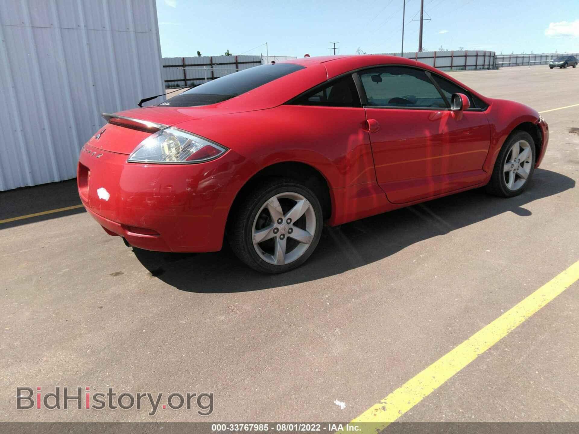 2007 MITSUBISHI ECLIPSE - VIN: 4A3AK24F37E033979 - Фото 4