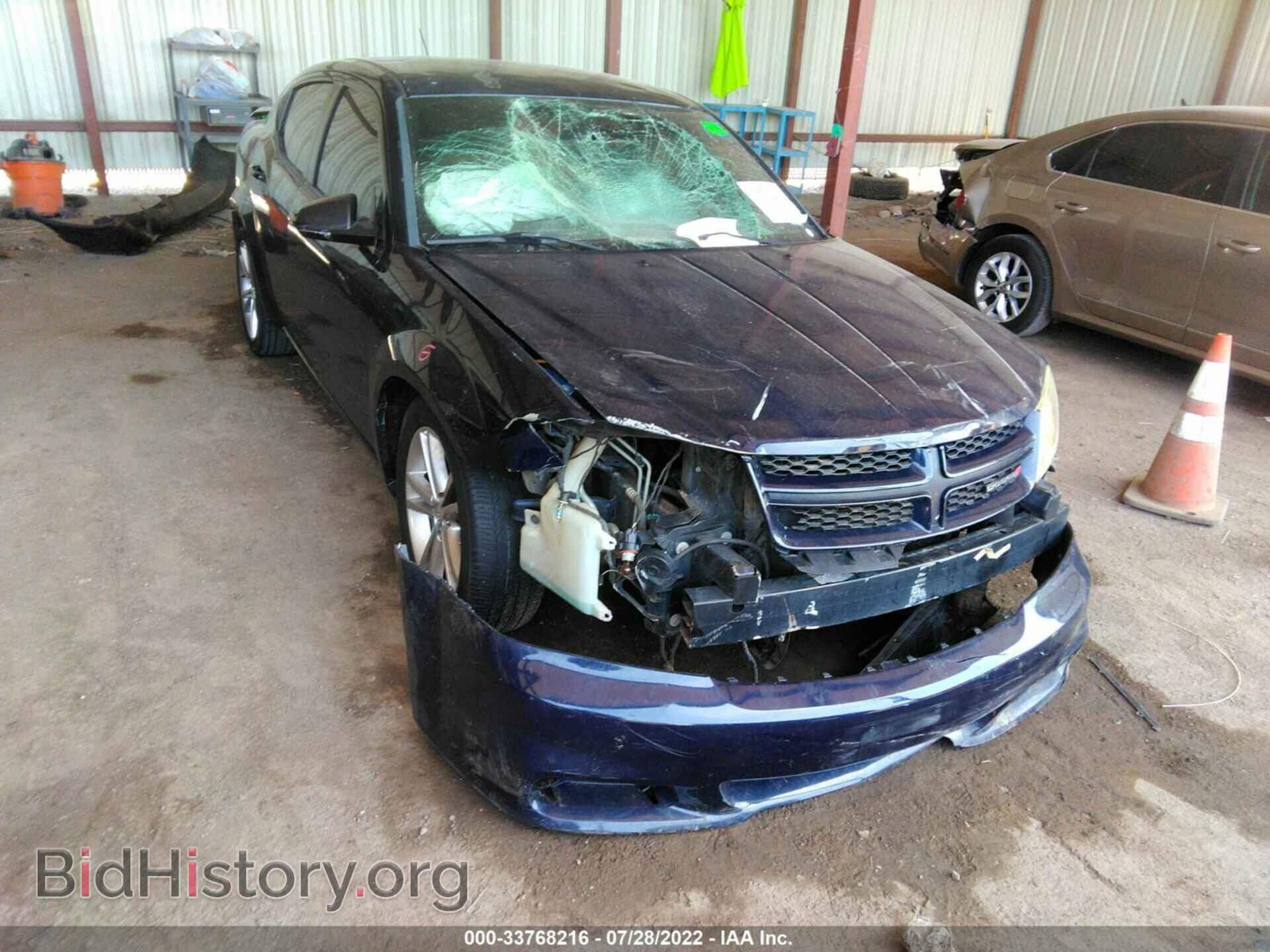 Photo 1C3CDZAB3EN228384 - DODGE AVENGER 2014