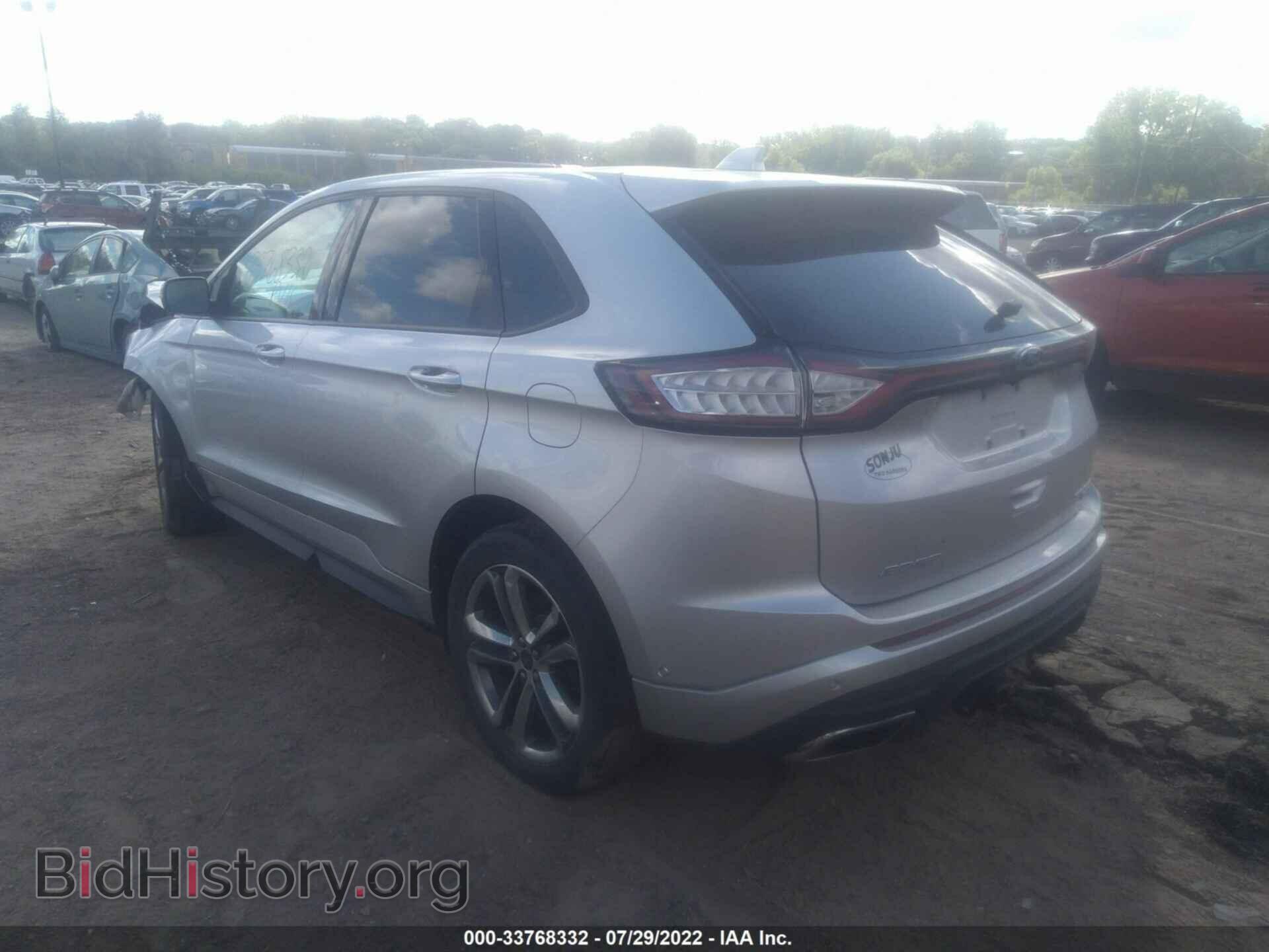 2016 FORD EDGE - VIN: 2FMPK4AP9GBB63262 - Фото 3