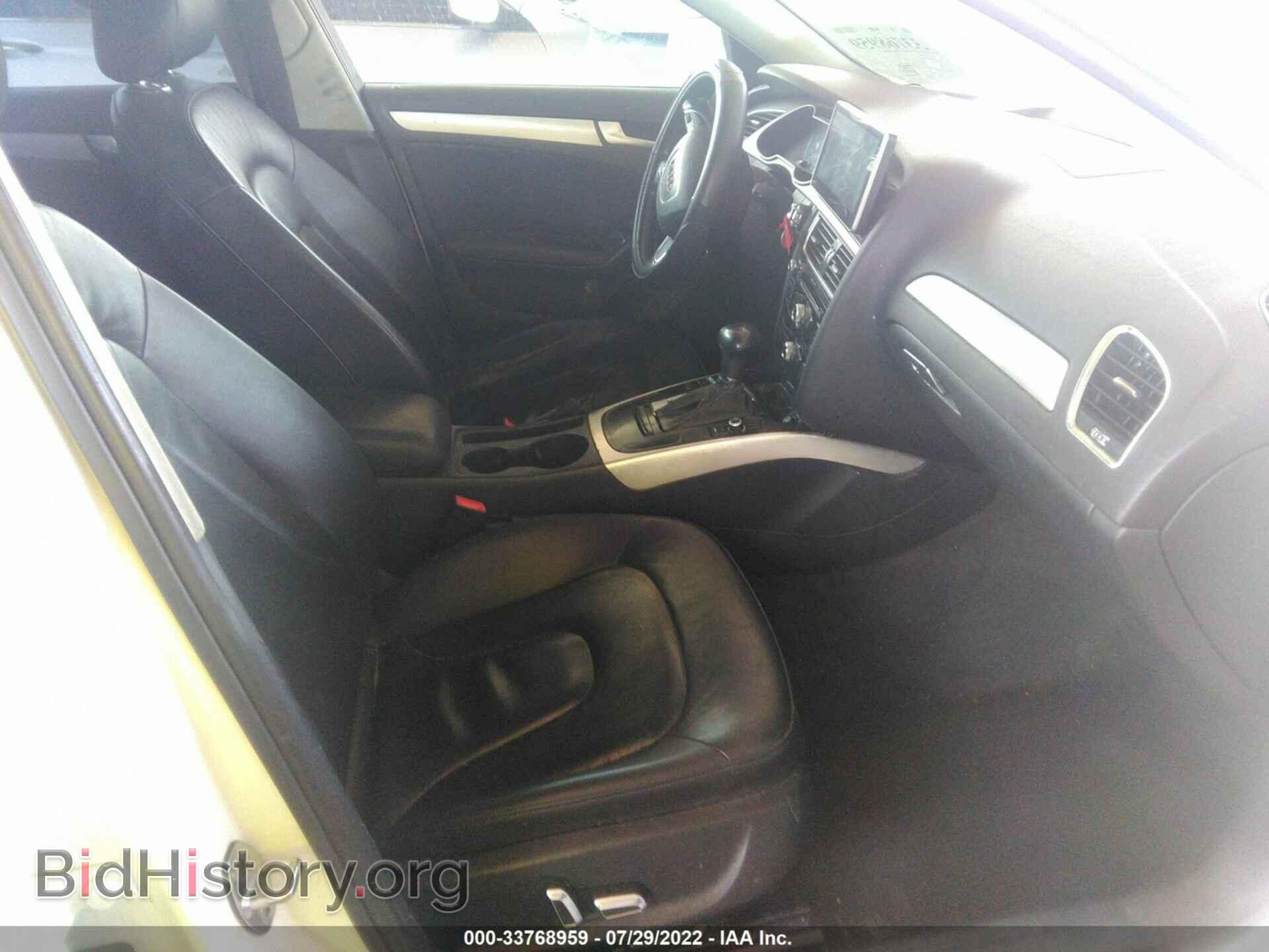 2013 AUDI A4 - VIN: WAUAFAFL8DA178035 - Фото 5