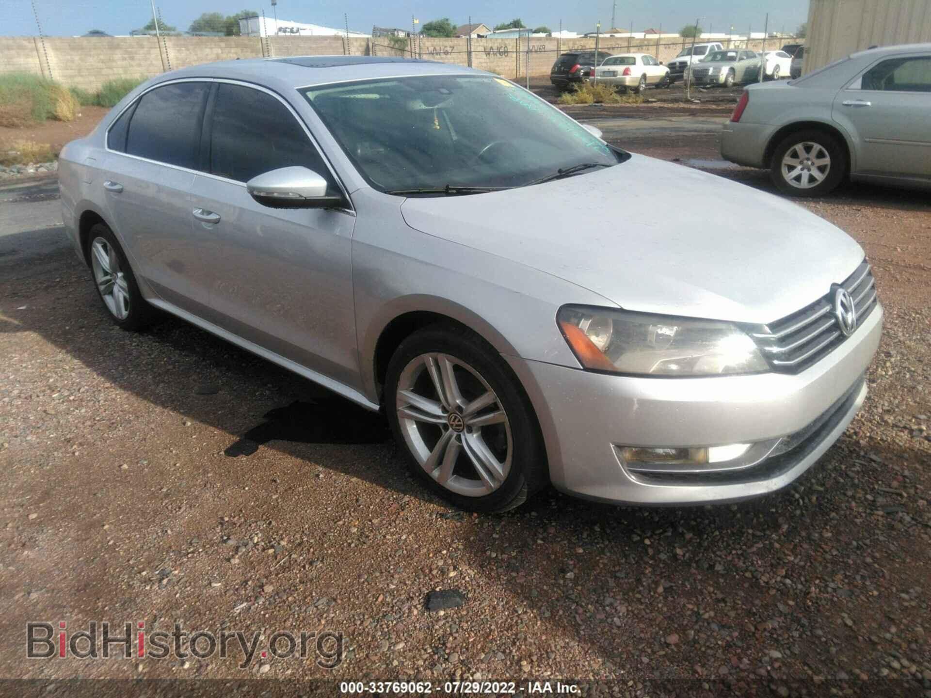 Photo 1VWBM7A37CC058914 - VOLKSWAGEN PASSAT 2012