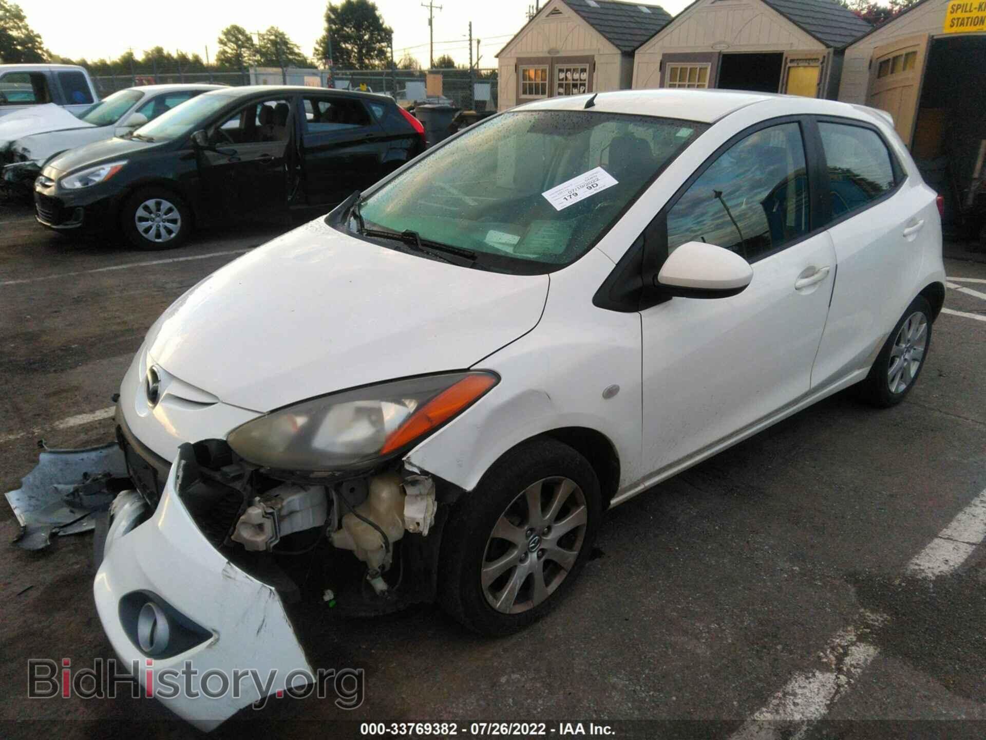 2013 MAZDA MAZDA2 - VIN: JM1DE1LZ7D0157601 - Фото 2
