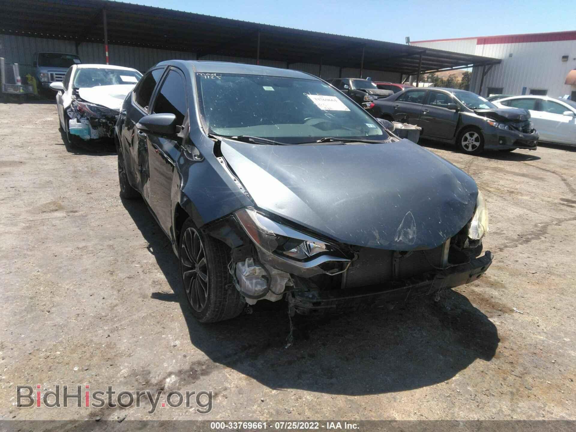 Photo 5YFBURHE7FP322988 - TOYOTA COROLLA 2015