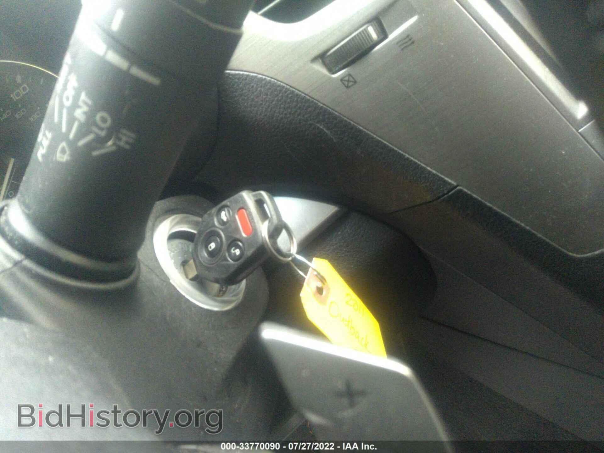 2011 SUBARU OUTBACK - VIN: 4S4BRBCC2B3389415 - Фото 11