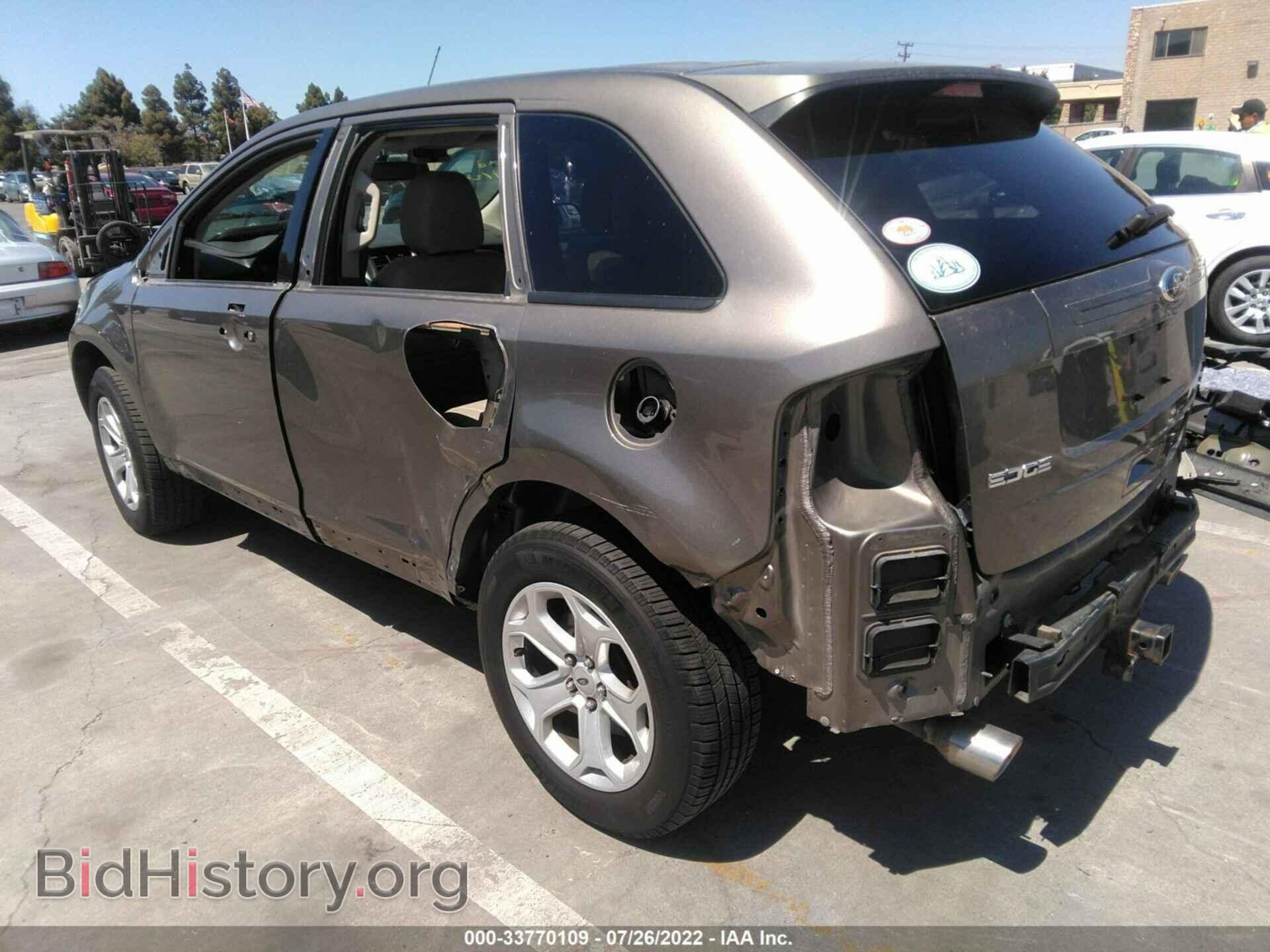 2013 FORD EDGE - VIN: 2FMDK4JC8DBE32458 - Photo 3
