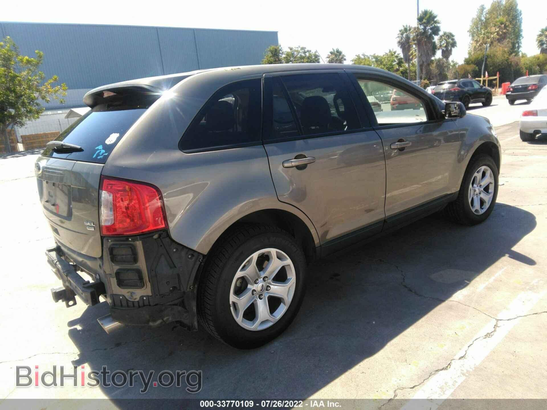 2013 FORD EDGE - VIN: 2FMDK4JC8DBE32458 - Photo 4