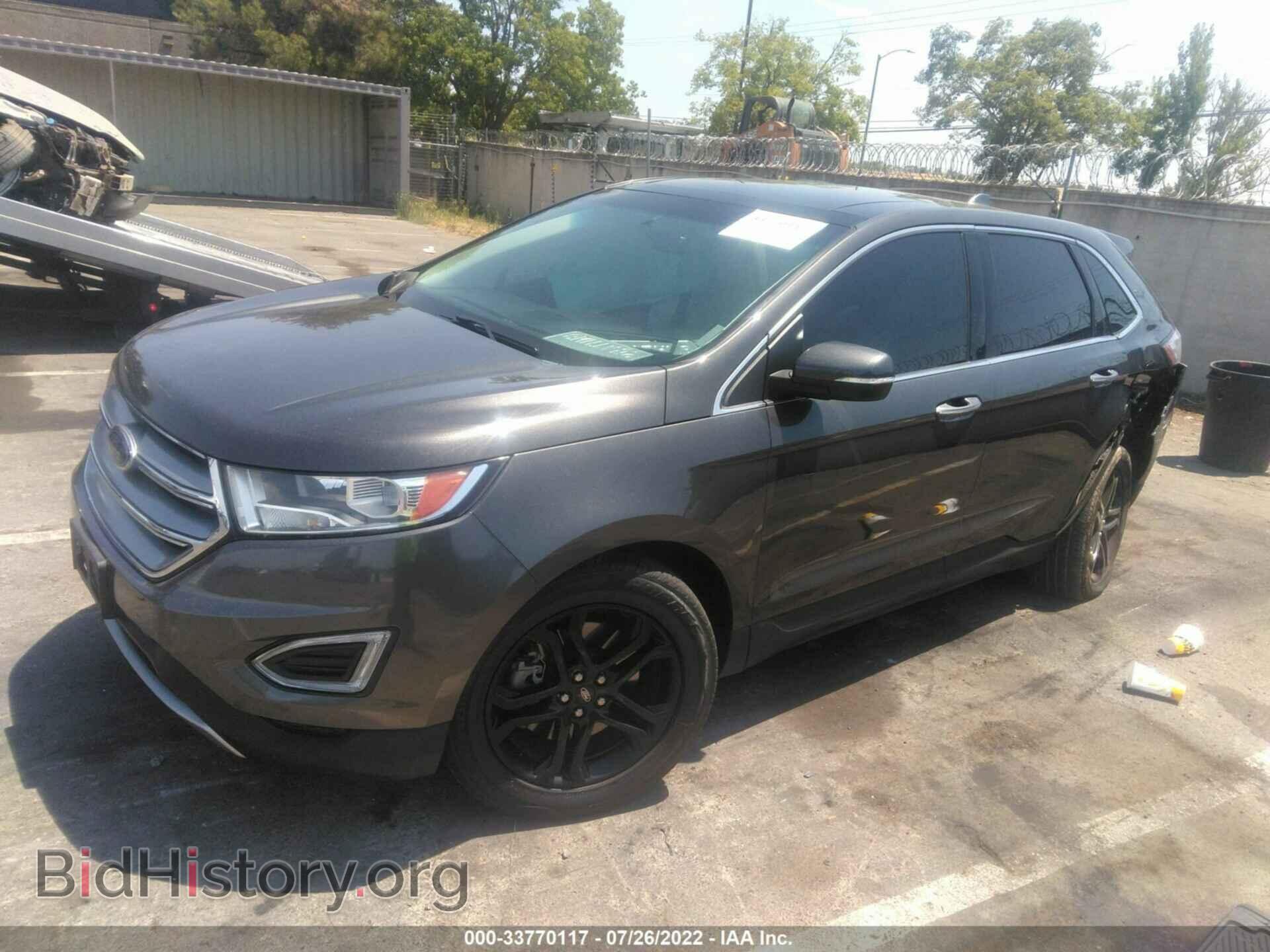 2018 FORD EDGE - VIN: 2FMPK4K8XJBC33186 - Фото 2