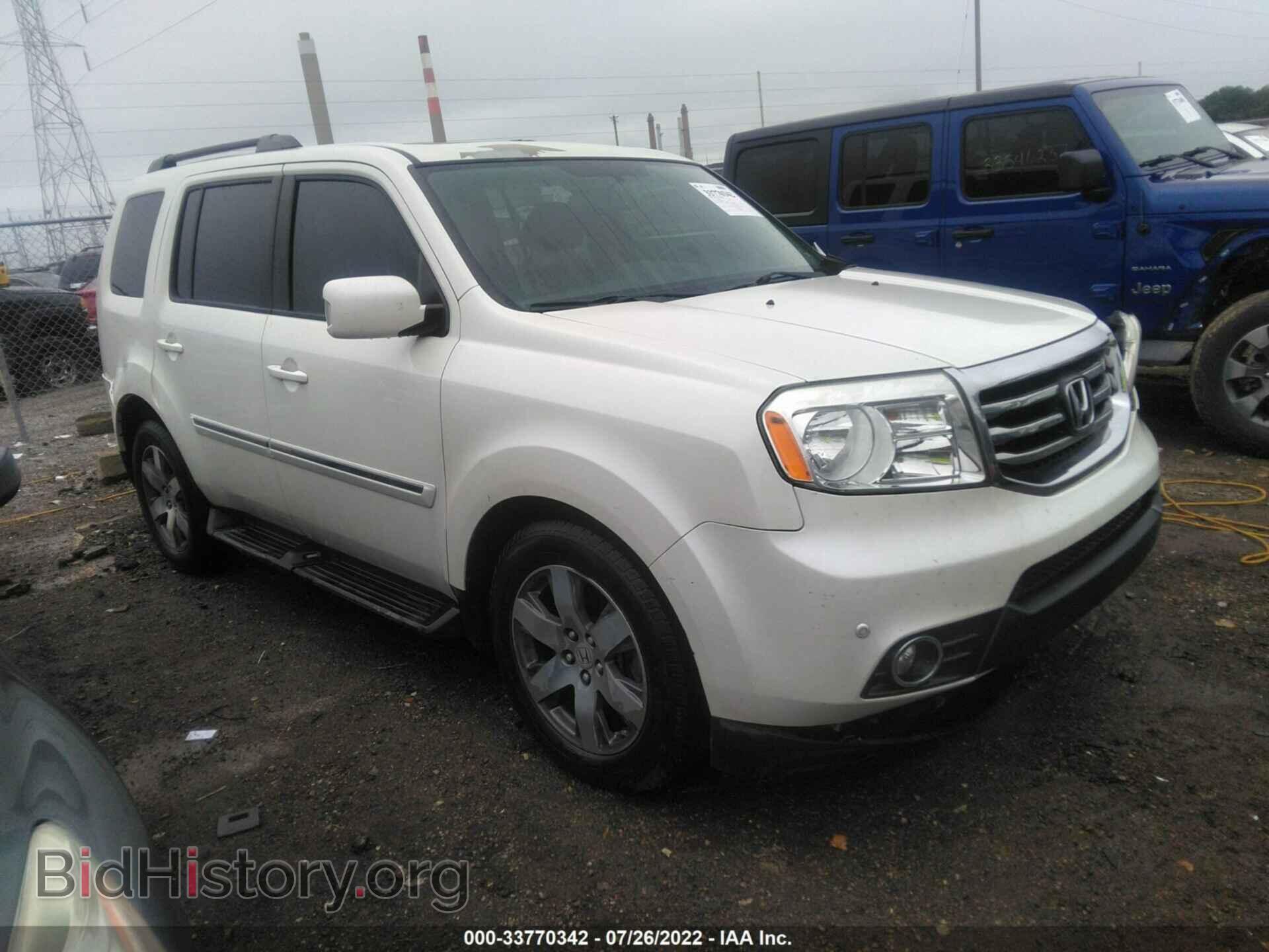 Фотография 5FNYF4H98EB001465 - HONDA PILOT 2014
