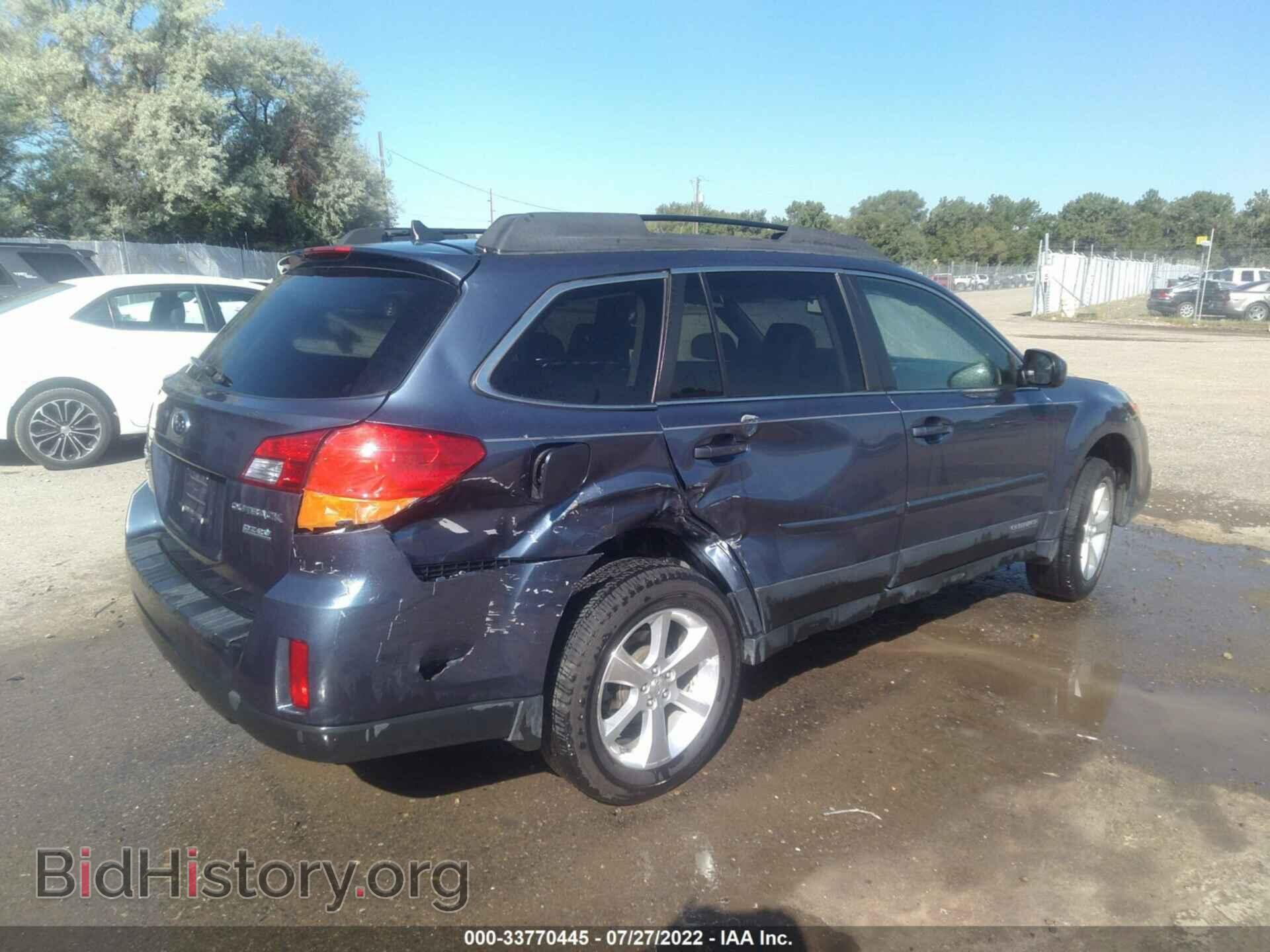 2013 SUBARU OUTBACK - VIN: 4S4BRBPC3D3231372 - Фото 4