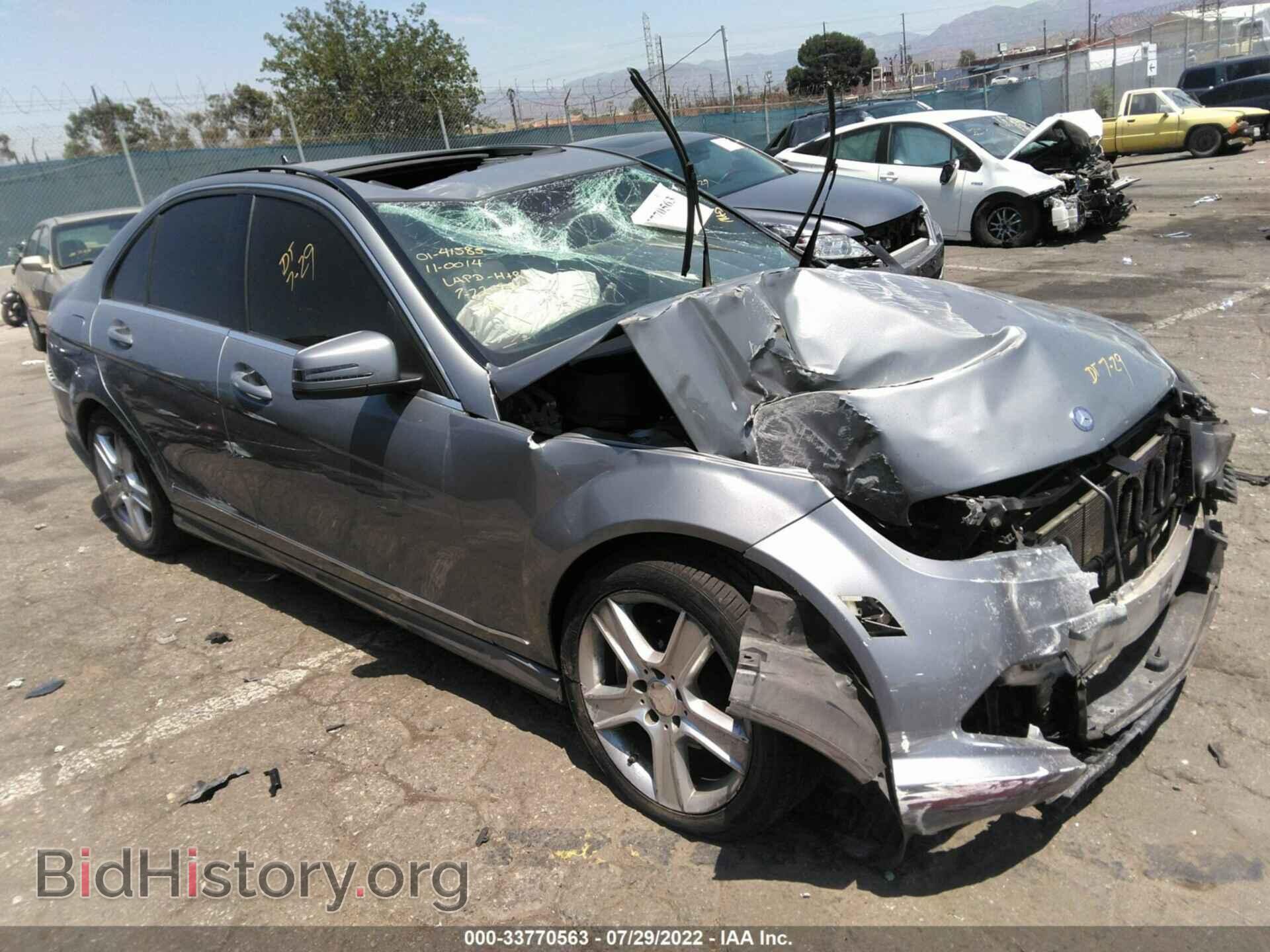 Photo WDDGF5EB2BA519333 - MERCEDES-BENZ C-CLASS 2011