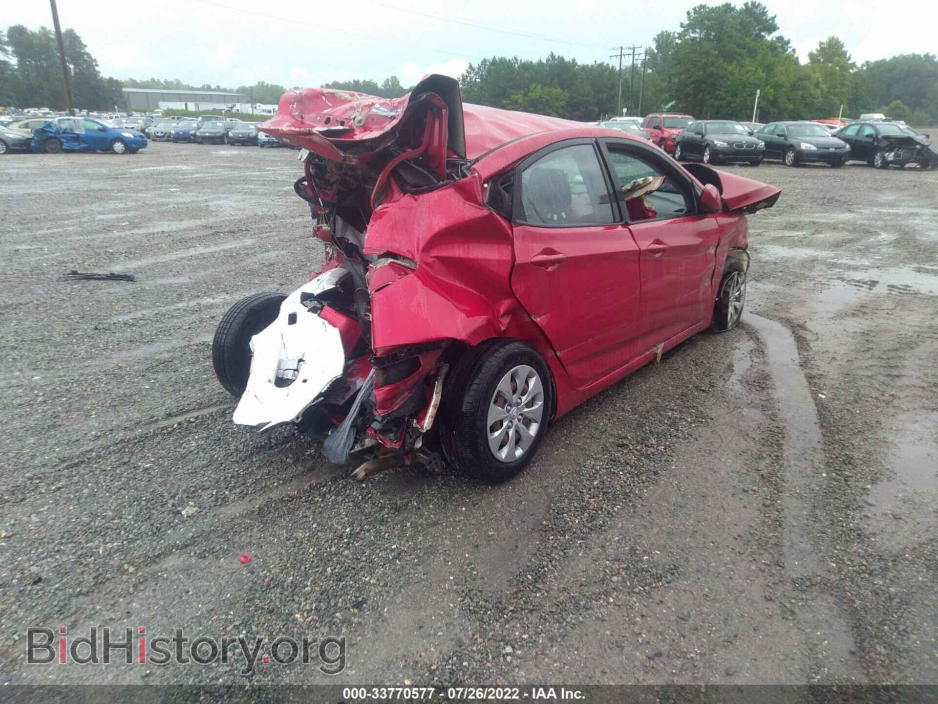 2015 HYUNDAI ACCENT - VIN: KMHCT4AE3FU889914 - Фото 4