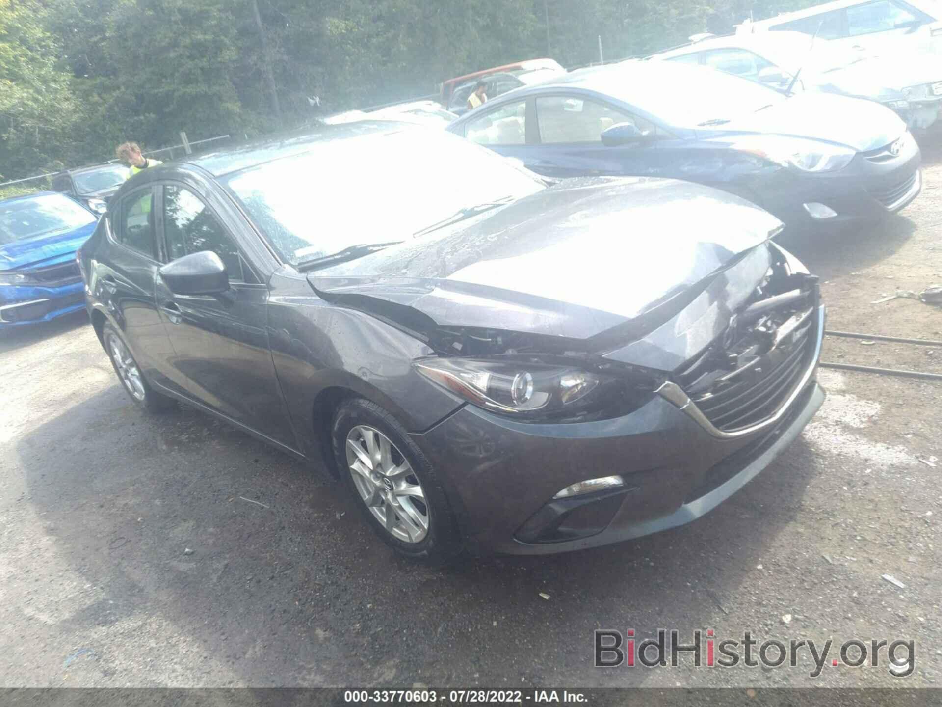 Photo JM1BM1V72E1192483 - MAZDA MAZDA3 2014