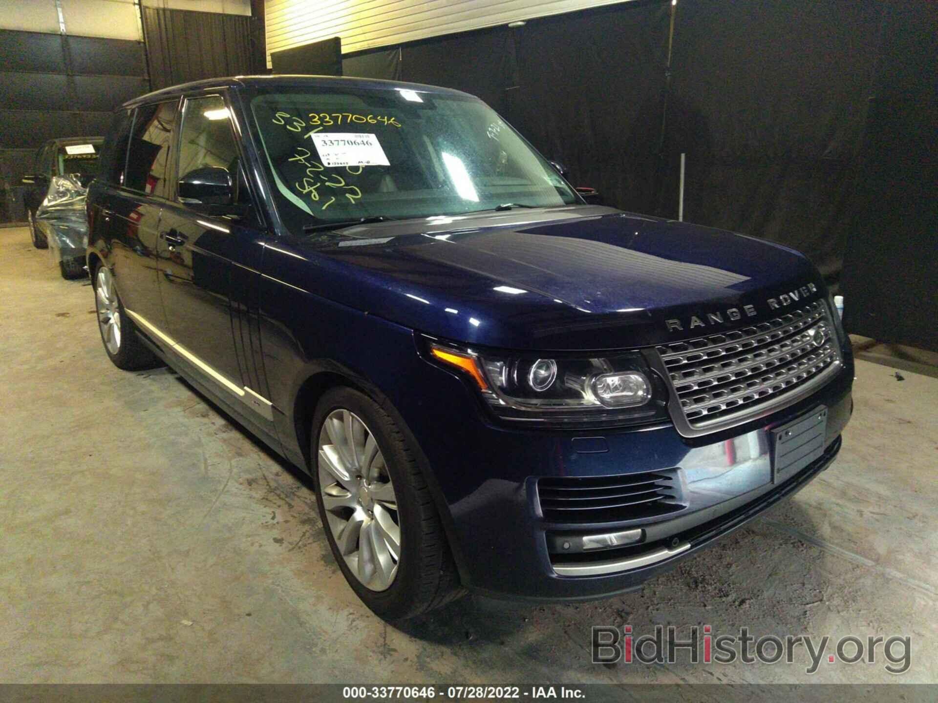 Фотография SALGS3TF3FA207410 - LAND ROVER RANGE ROVER 2015