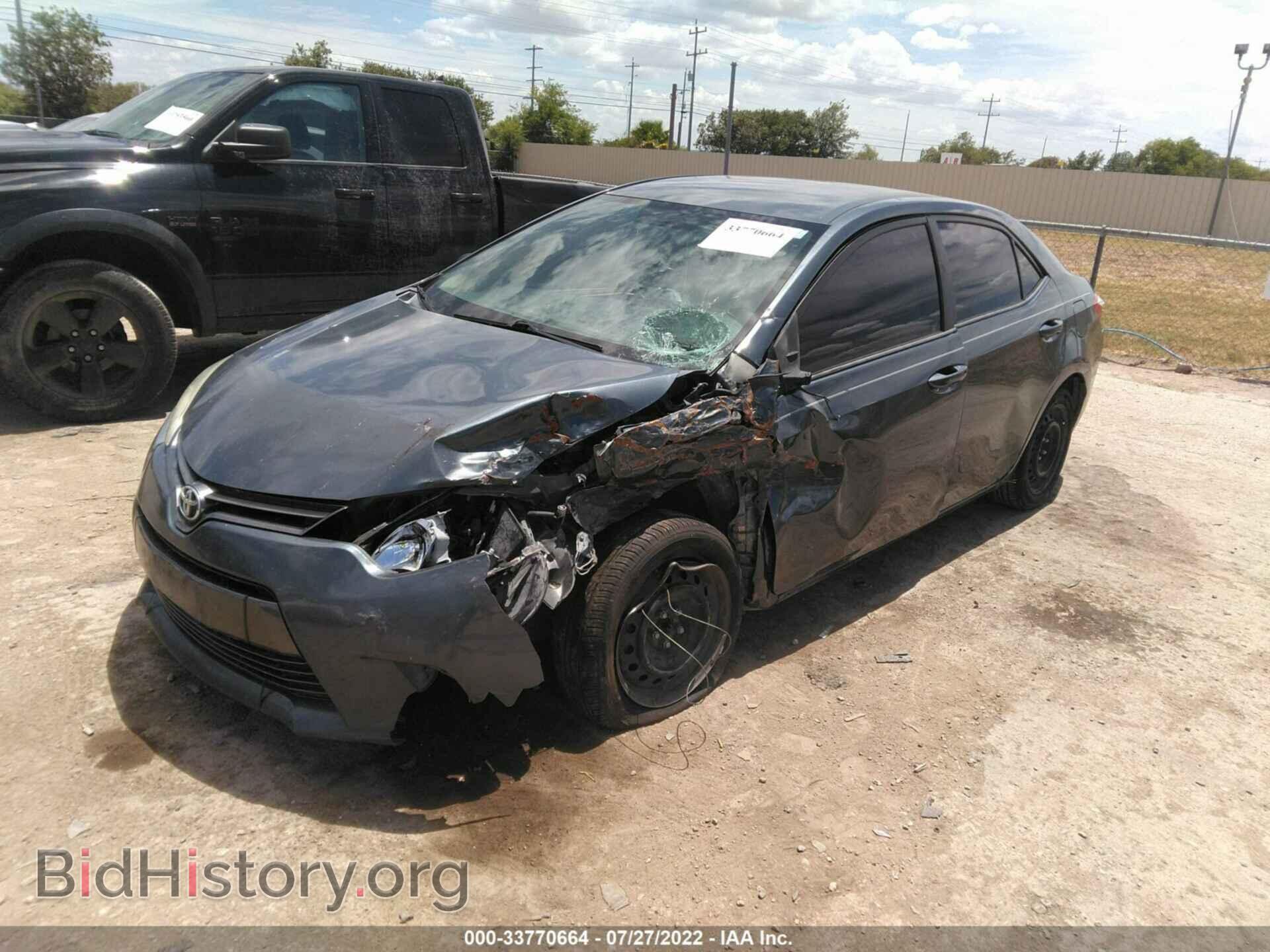 2015 TOYOTA COROLLA - VIN: 2T1BURHE9FC262552 - Photo 2
