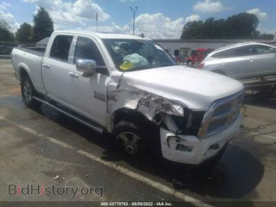 2014 RAM 2500 Longhorn Limited, белый — VIN 3C6UR5GL3EG218691, IAAI