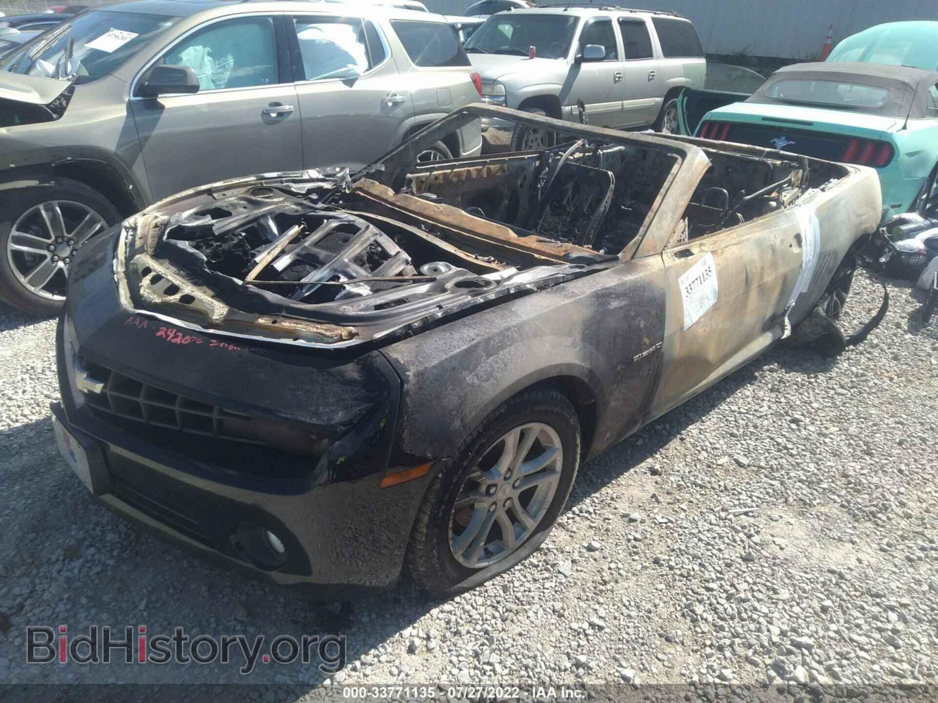 2013 CHEVROLET CAMARO - VIN: 2G1FB3D37D9105147 - Фото 2