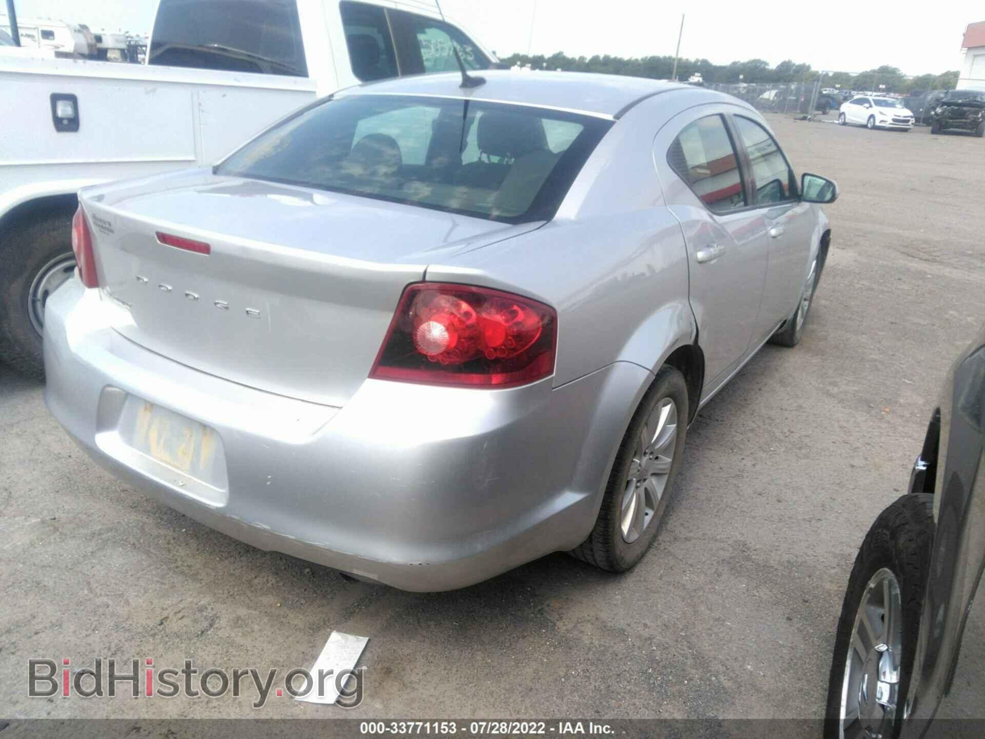 2011 DODGE AVENGER - VIN: 1B3BD1FB8BN526475 - Фото 4