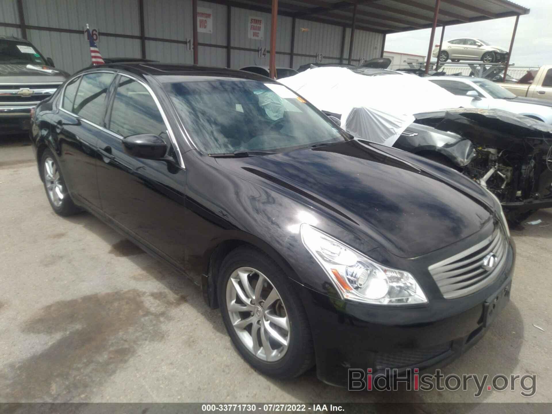 Photo JNKCV61E99M302385 - INFINITI G37 SEDAN 2009