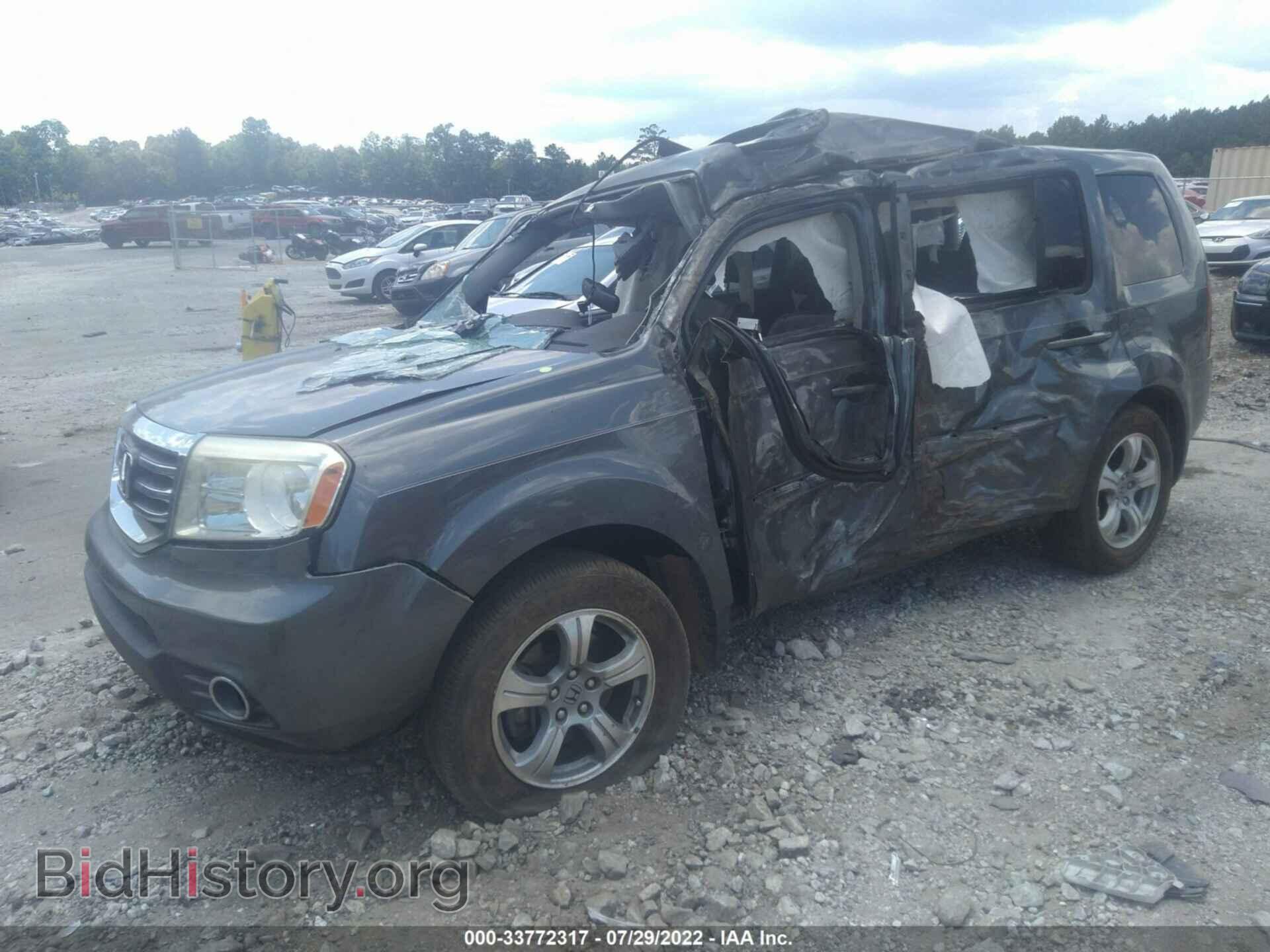 2012 HONDA PILOT - VIN: 5FNYF3H58CB033529 - Фото 2