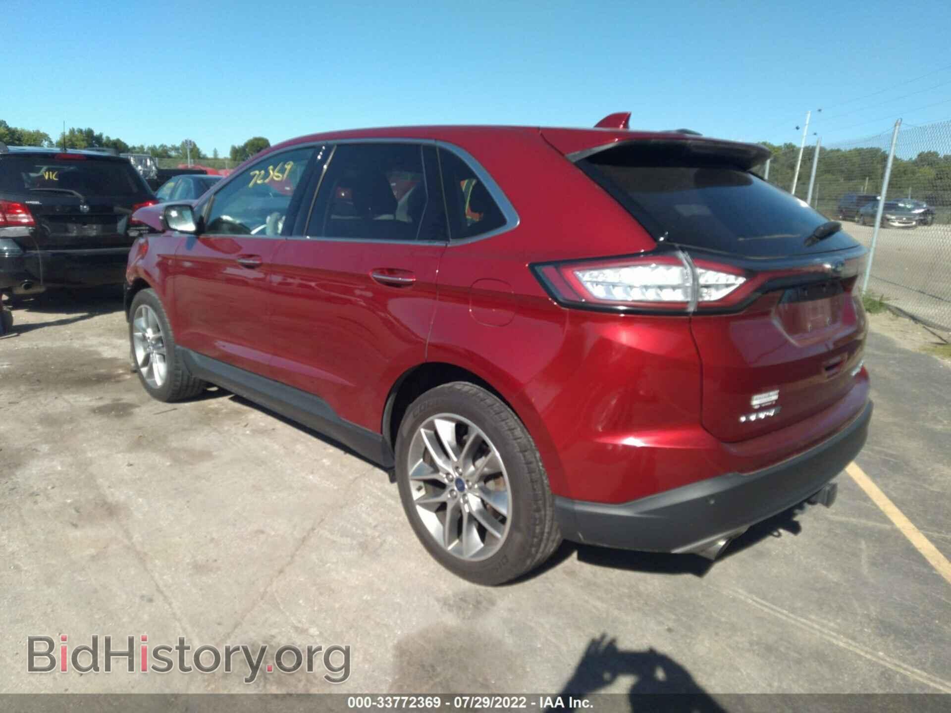 2015 FORD EDGE - VIN: 2FMTK4K93FBC30628 - Photo 3