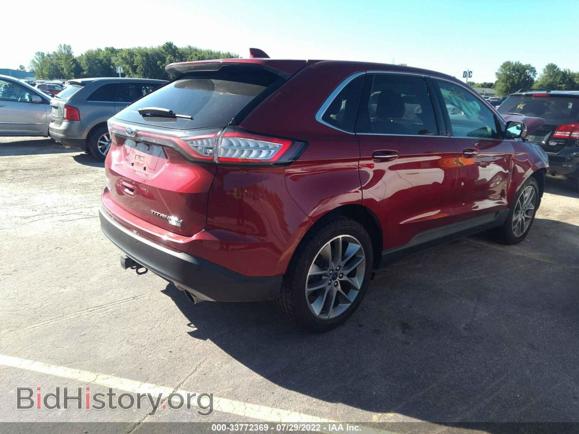 2015 FORD EDGE - VIN: 2FMTK4K93FBC30628 - Photo 4