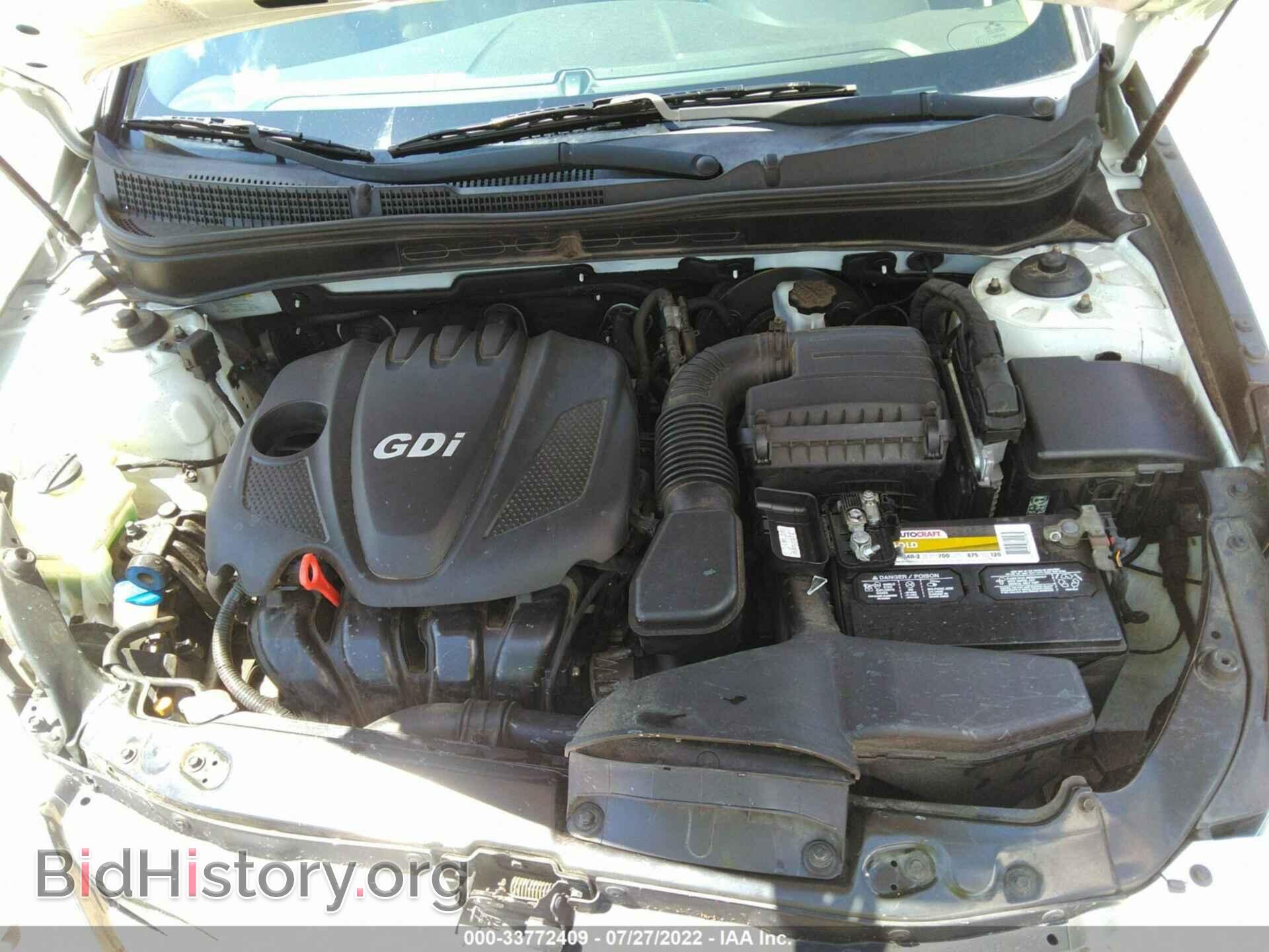 2012 HYUNDAI SONATA - VIN: 5NPEC4AC5CH450988 - Фото 10