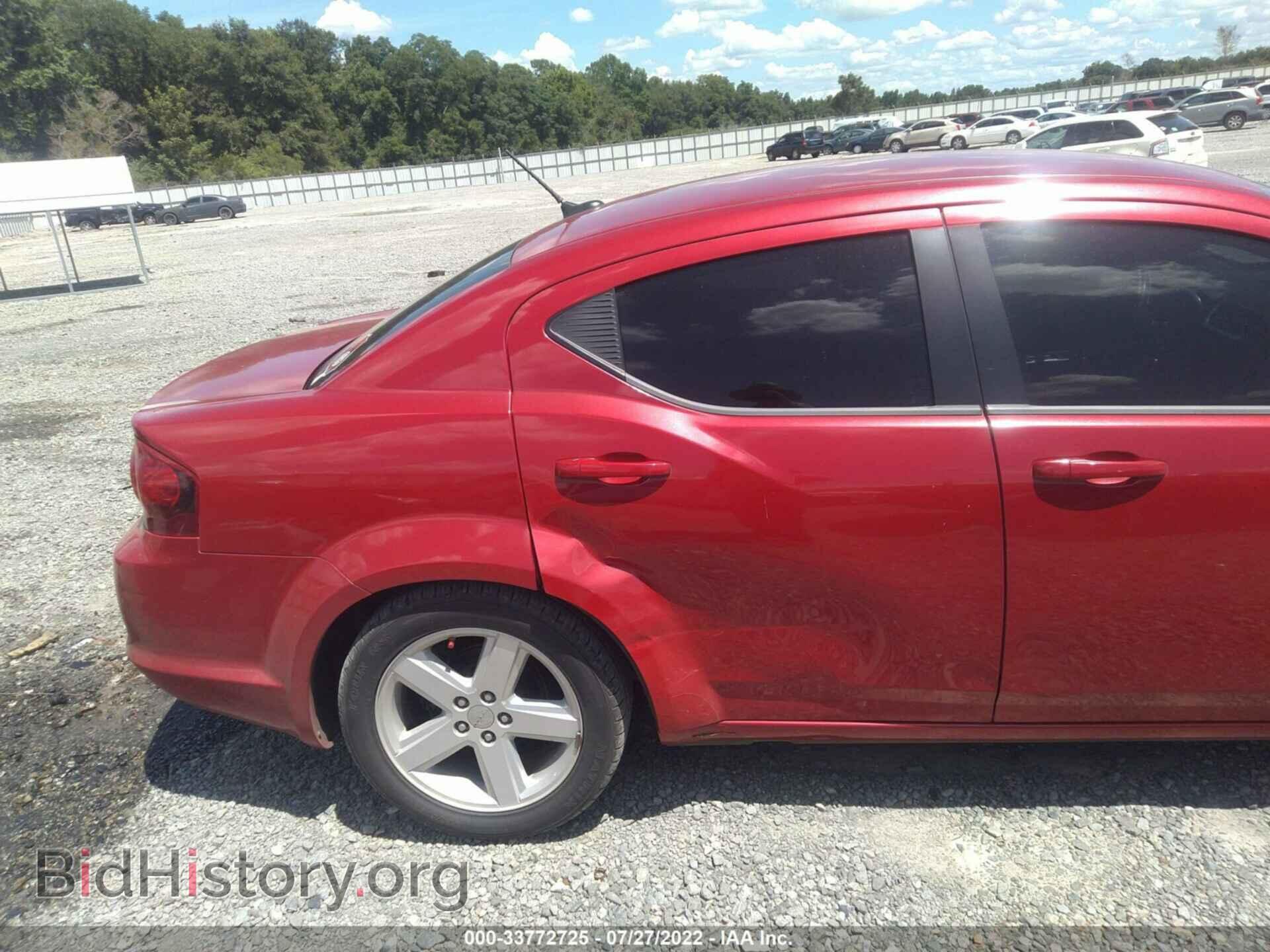 2013 DODGE AVENGER - VIN: 1C3CDZCBXDN707400 - Фото 6