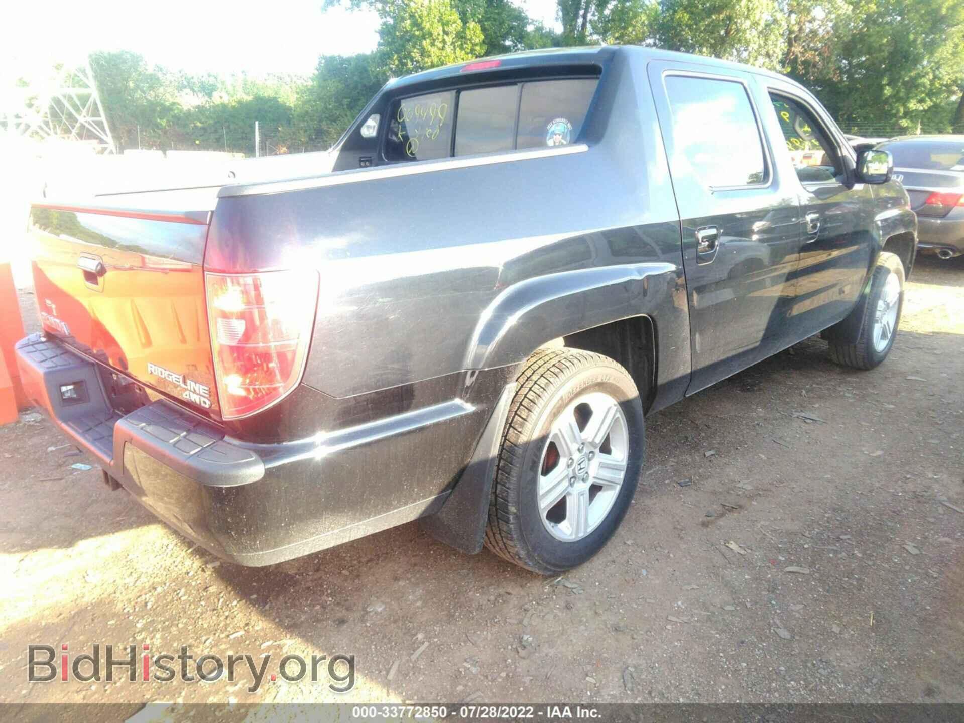 2011 HONDA RIDGELINE - VIN: 5FPYK1F53BB009499 - Фото 4
