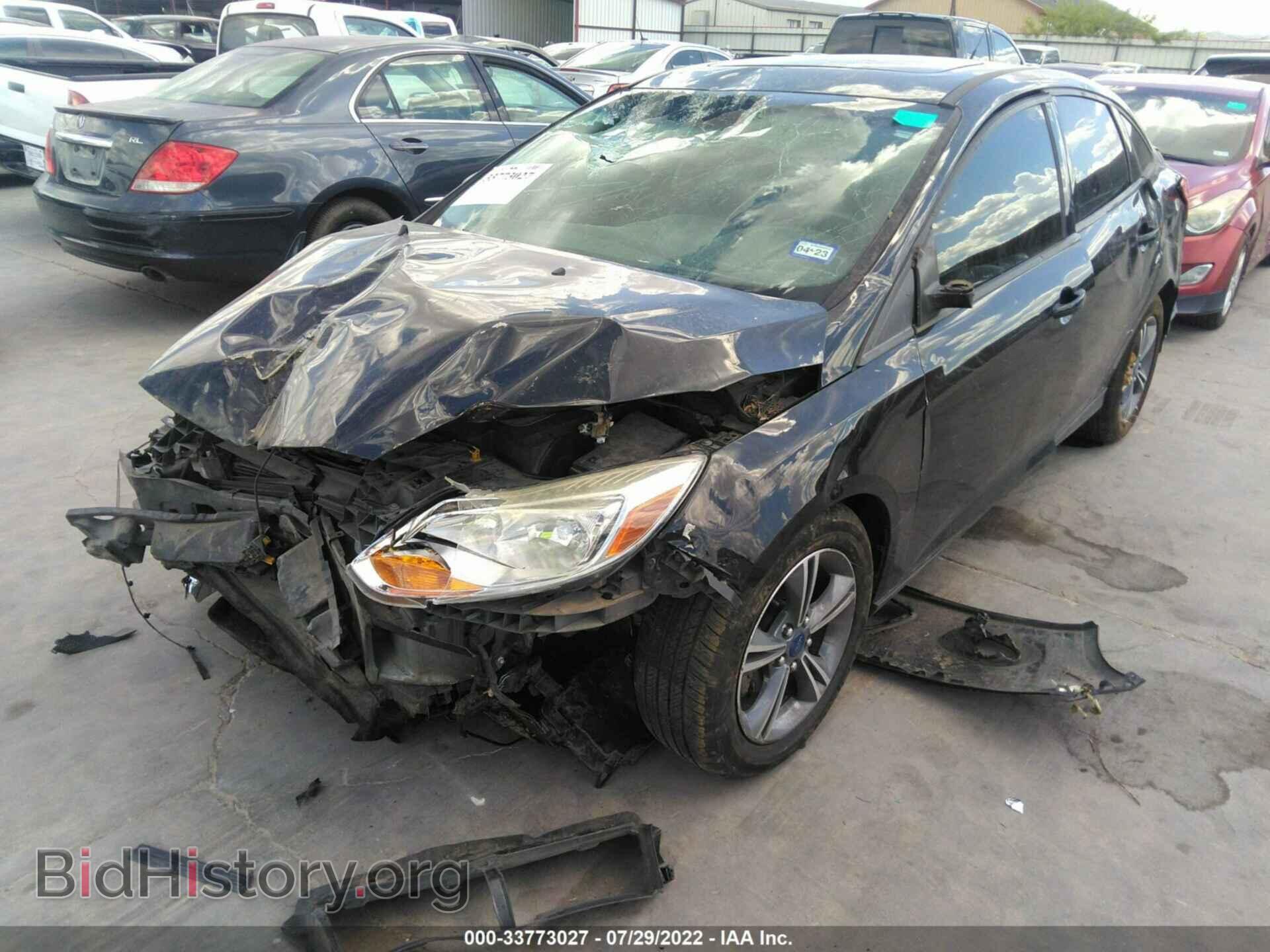 2014 FORD FOCUS - VIN: 1FADP3F27EL372423 - Фото 2