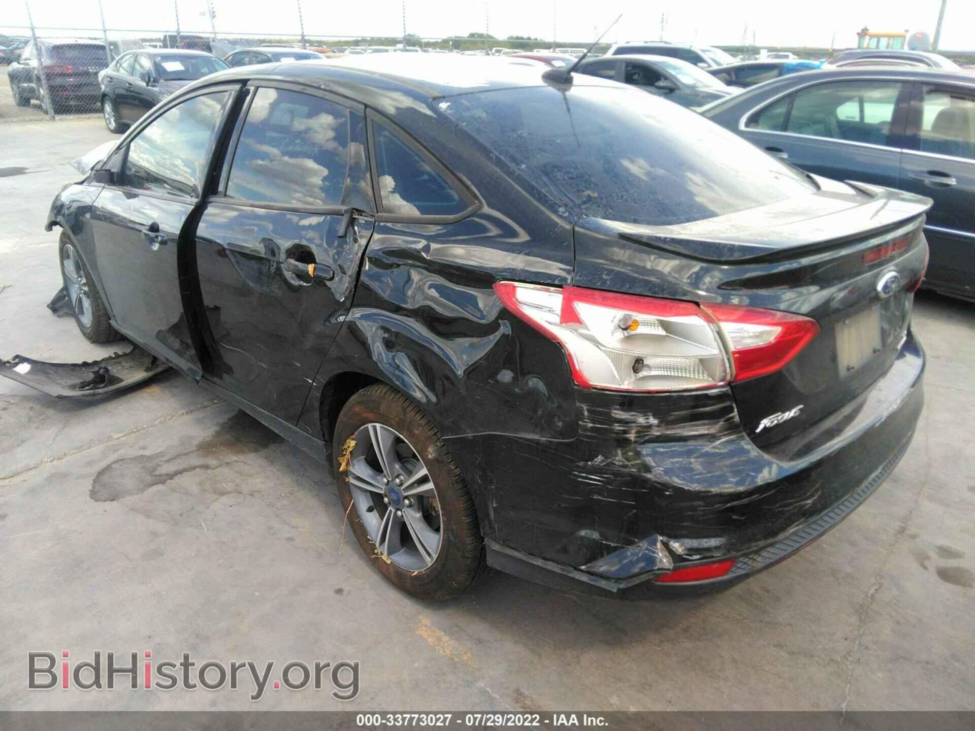 2014 FORD FOCUS - VIN: 1FADP3F27EL372423 - Фото 3