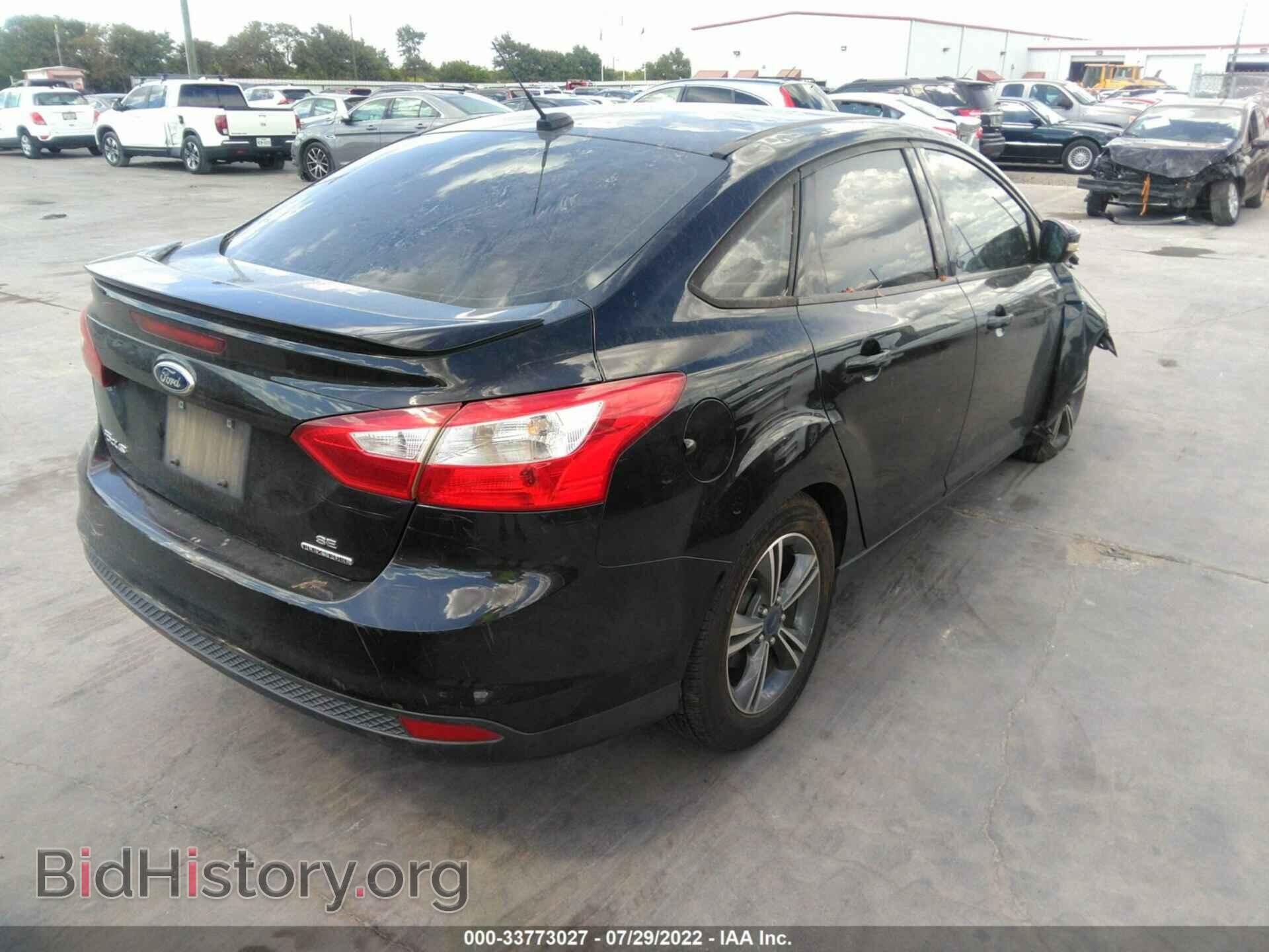 2014 FORD FOCUS - VIN: 1FADP3F27EL372423 - Фото 4