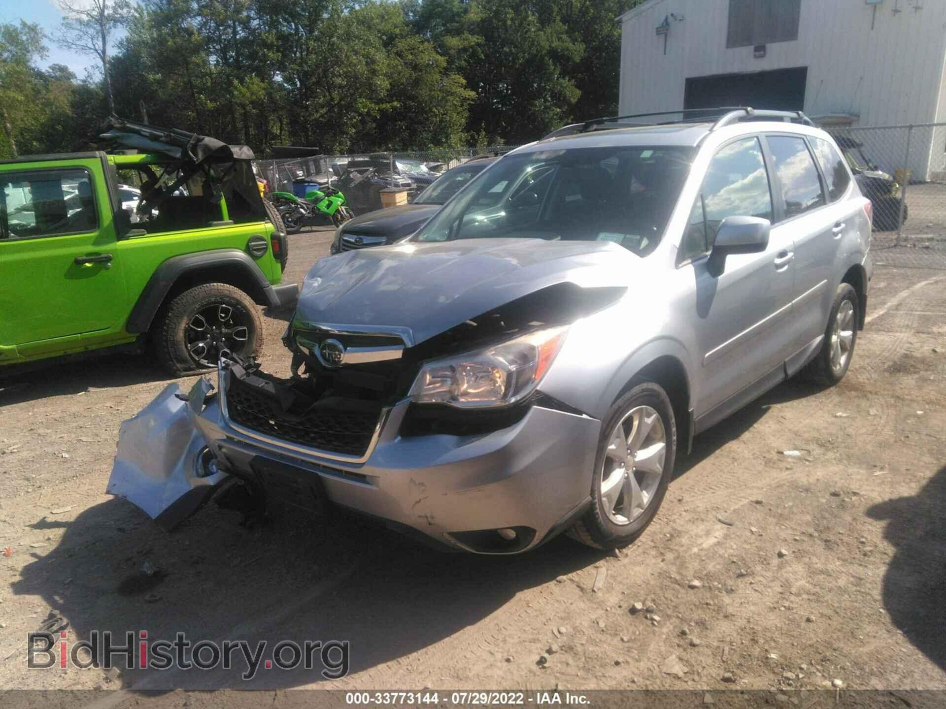 2014 SUBARU FORESTER - VIN: JF2SJAEC7EH467733 - Фото 2